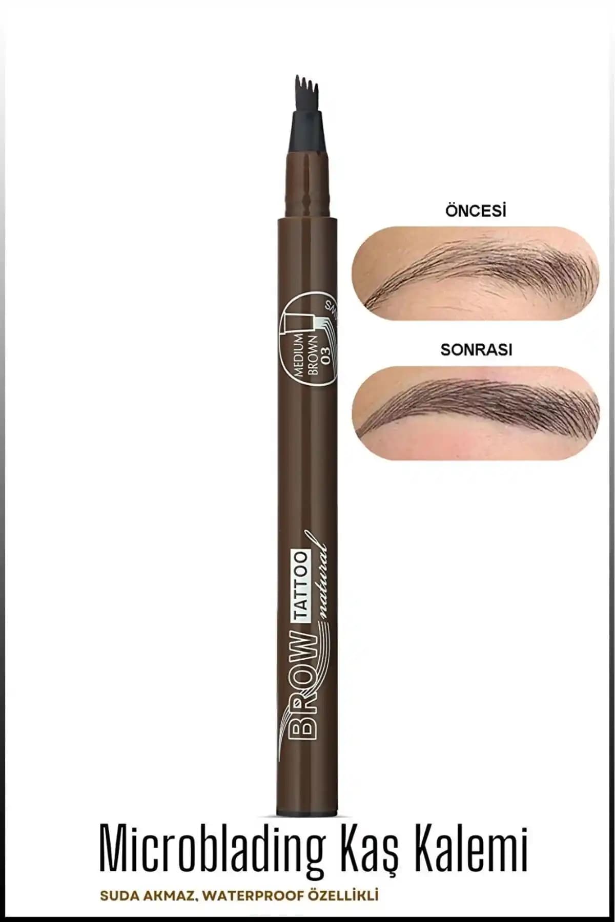 SEVRU Kaş Kalemi Likit Dövme: Doğal ve Kalıcı Kaşlar İçin Yenilikçi Çözüm