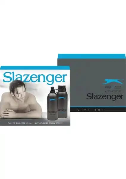 Slazenger Erkek Parfüm ve Deodorant Seti: Ferah Narenciye ve Okyanus Esintisiyle Şık ve Pratik