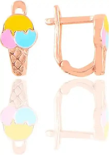 Söğütlü Silver Gümsü Rose Mineli Dondurma Çocuk Küpesi Özellikleri ve Kullanım İpuçları