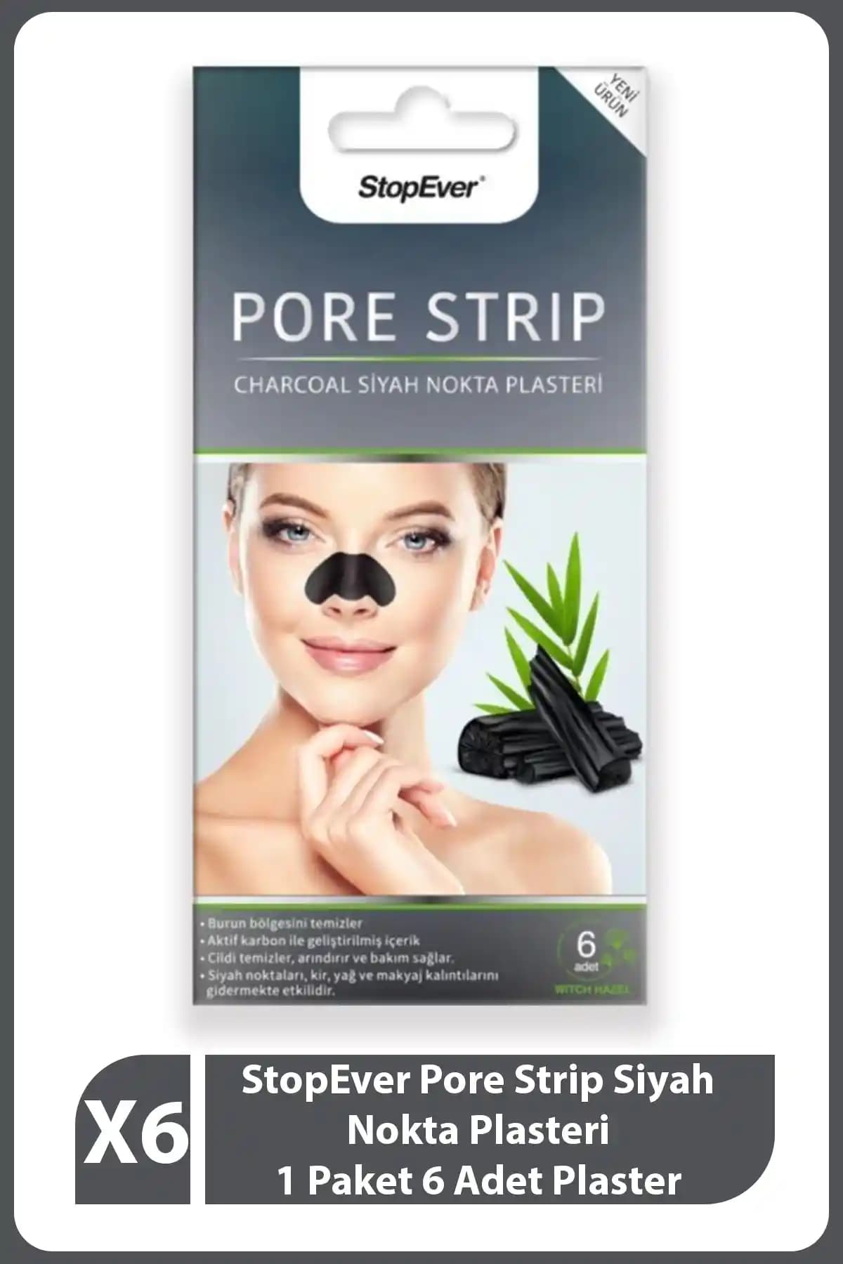 StopEver Charcoal Pore Strip: Siyah Nokta Temizliğinde Etkili ve Güvenilir Çözüm