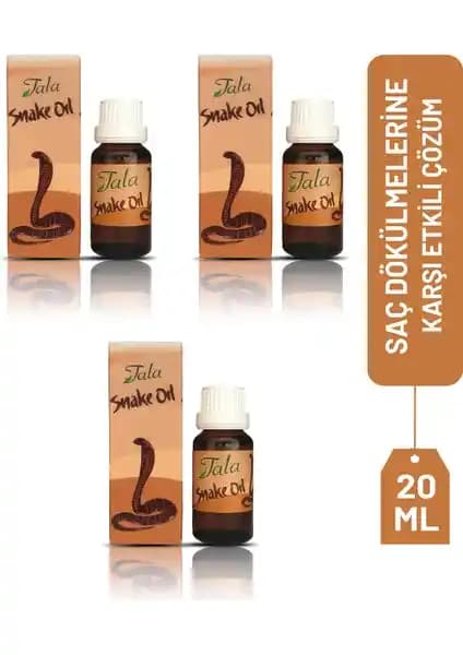 Tala Yılan Yağı 3'lü Set: Doğal Saç ve Kaş Bakımında Etkili Çözüm