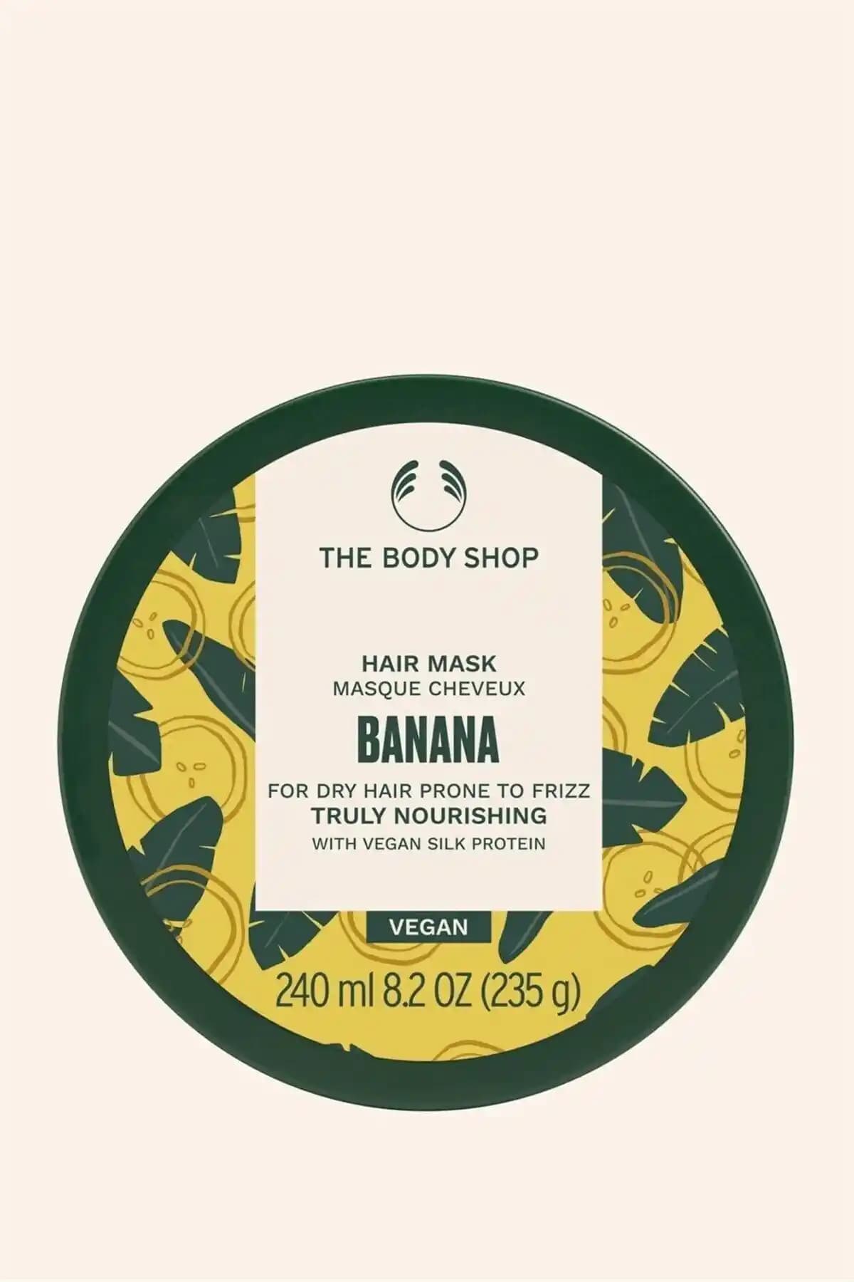 The Body Shop Banana Besleyici Saç Maskesi: Doğal İçeriklerle Derinlemesine Saç Bakımı