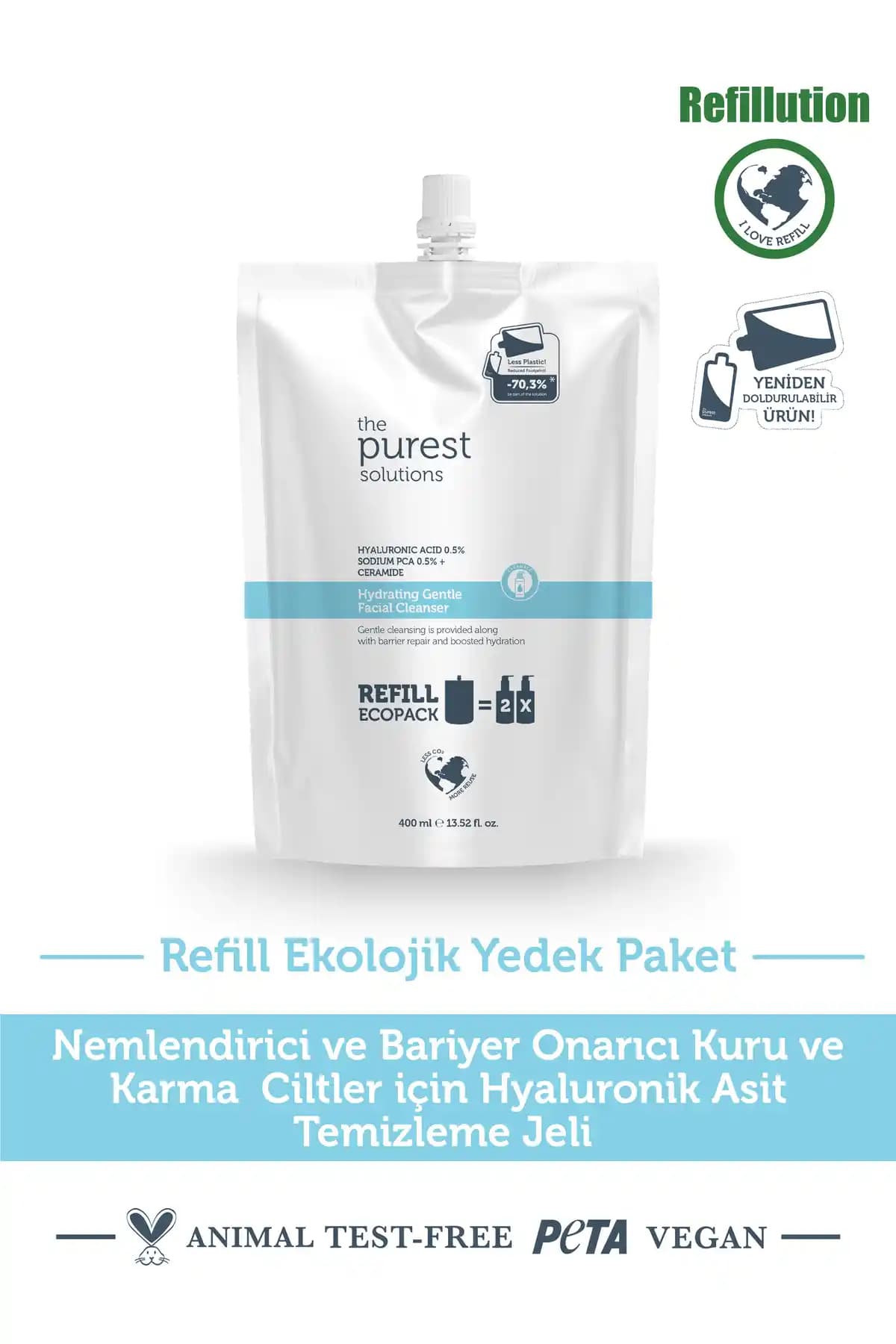 The Purest Solutions Nemlendirici ve Bariyer Onarıcı Jel: Kuru ve Karma Ciltler İçin Etkili Bakım Ürünü
