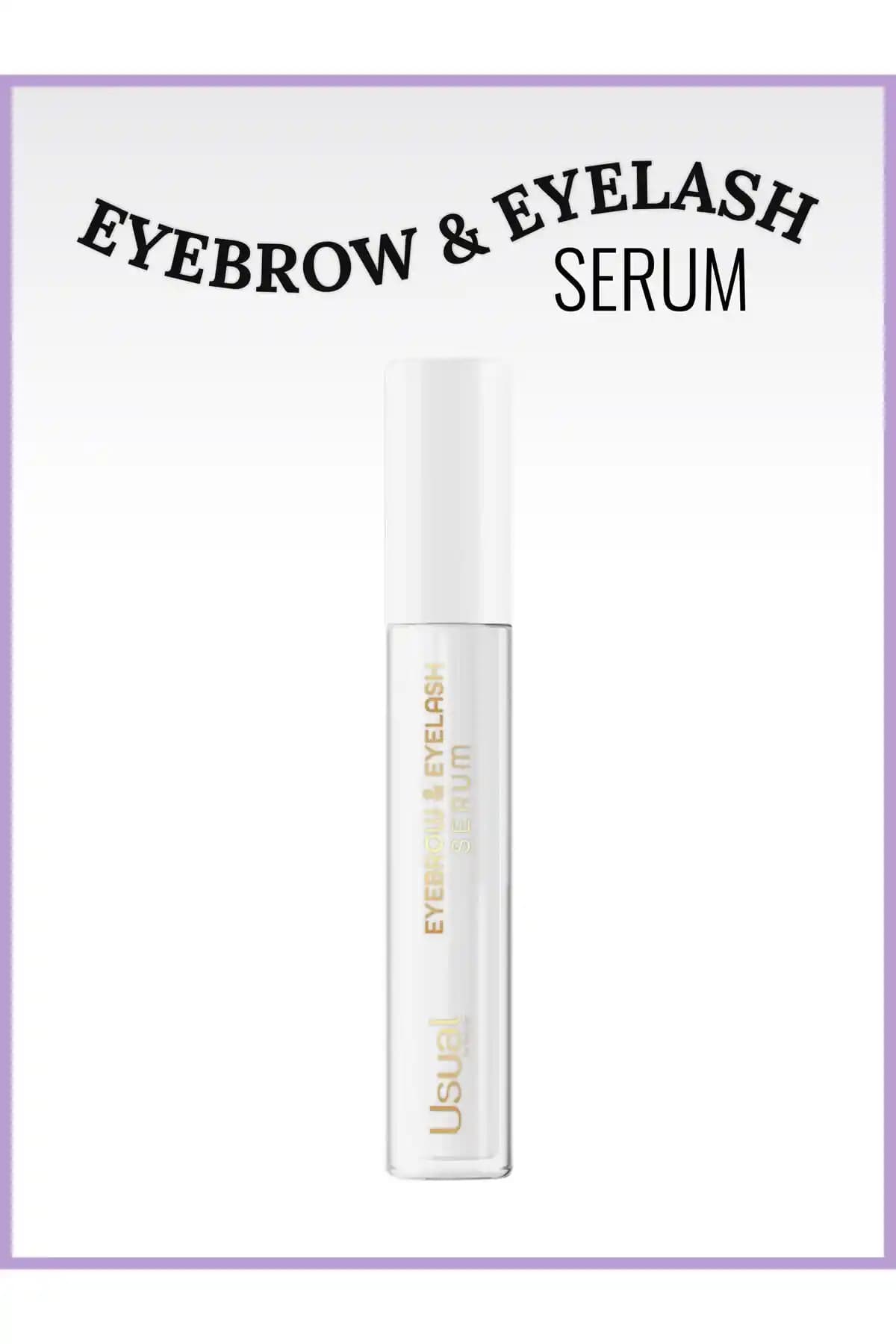 Usual Kaş ve Kirpik Serumu: Doğal İçeriklerle Güçlendirilmiş Bakışlar İçin Çözüm