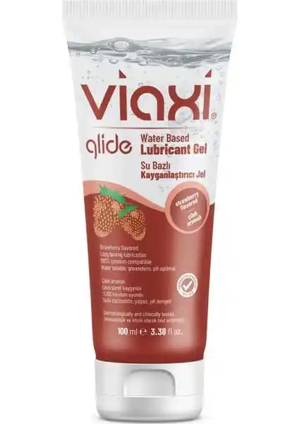 Viaxi Glide Kayganlaştırıcı Jel Çilek Aromasıyla Konfor ve Güvenli Kullanım