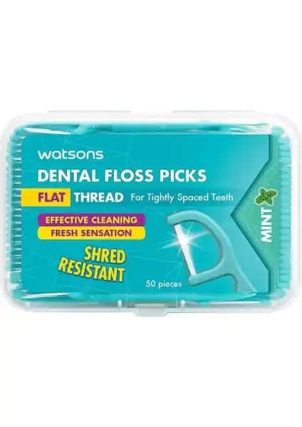 Watsons Mint Flat ThDental Floss Picks: Etkili ve Ferahlatıcı Ağız Bakımı Ürünü Özellikleri ve Kullanım Avantajları