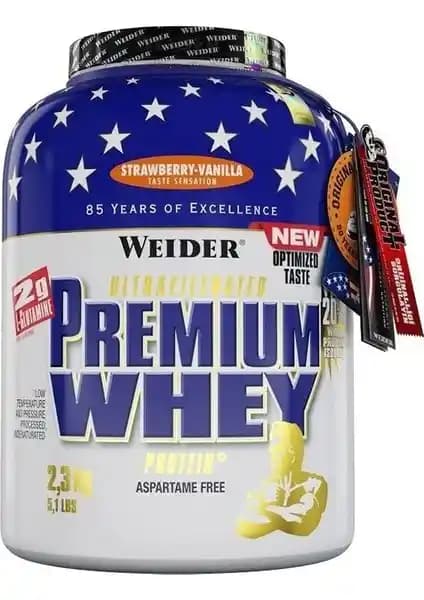 Weider Premium Whey Protein Tozu 2300 Gr Vanilya-Çilek Sporcu ve Sağlıklı Yaşam İçin