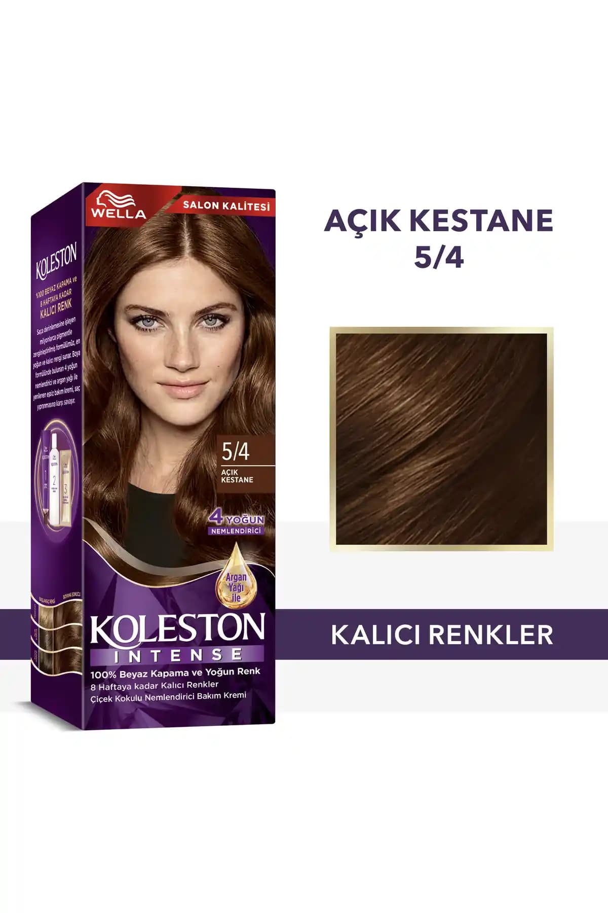 Wella Koleston Intense Açık Kestane Saç Boyası: Kalıcı ve Doğal Renk Seçeneği