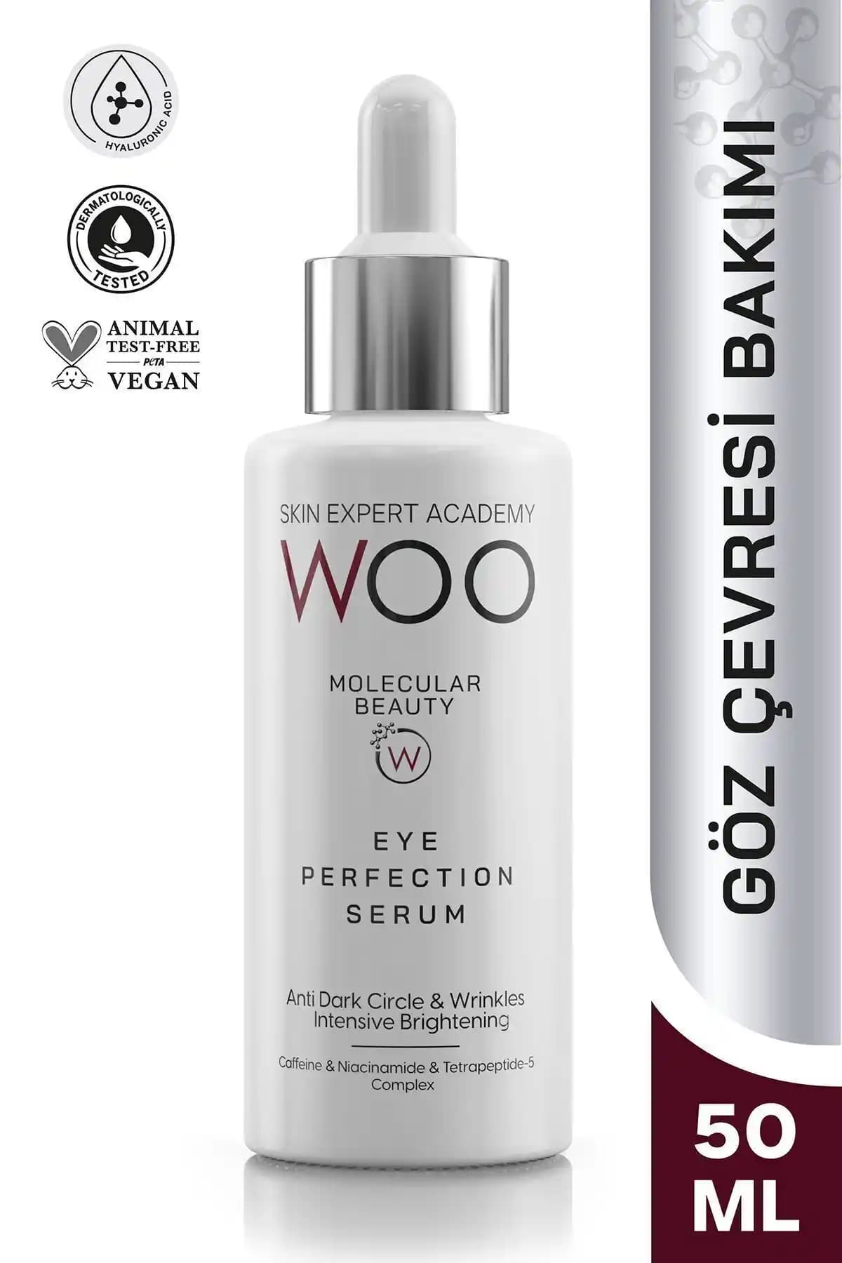 WOO Skin Expert Academy Göz Altı Serumu Morluk ve Torba Karşıtı Etkili Çözüm