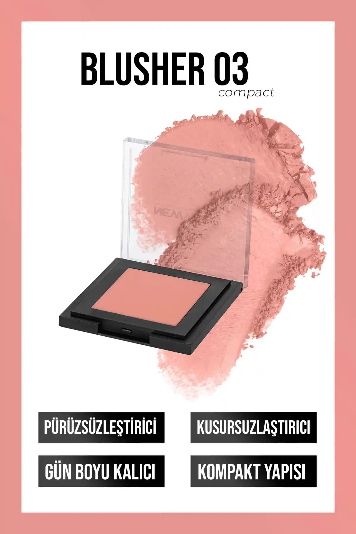Yeni Well Powder Blusher 03: Canlı Turuncu Mat Toz Allık İncelemesi ve Kullanıcı Deneyimleri