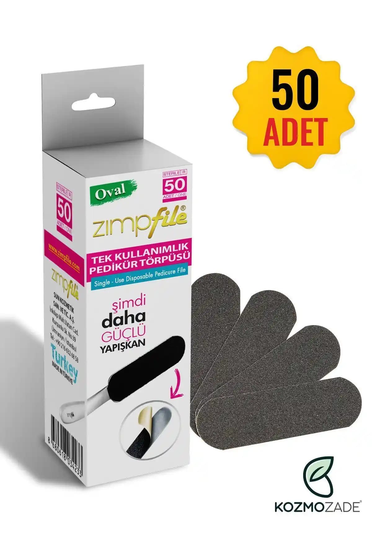 Zimpfile Tek Kullanımlık Pedikür Törpüsü: Hijyen ve Pratiklik Odaklı Ayak Bakım Ürünü