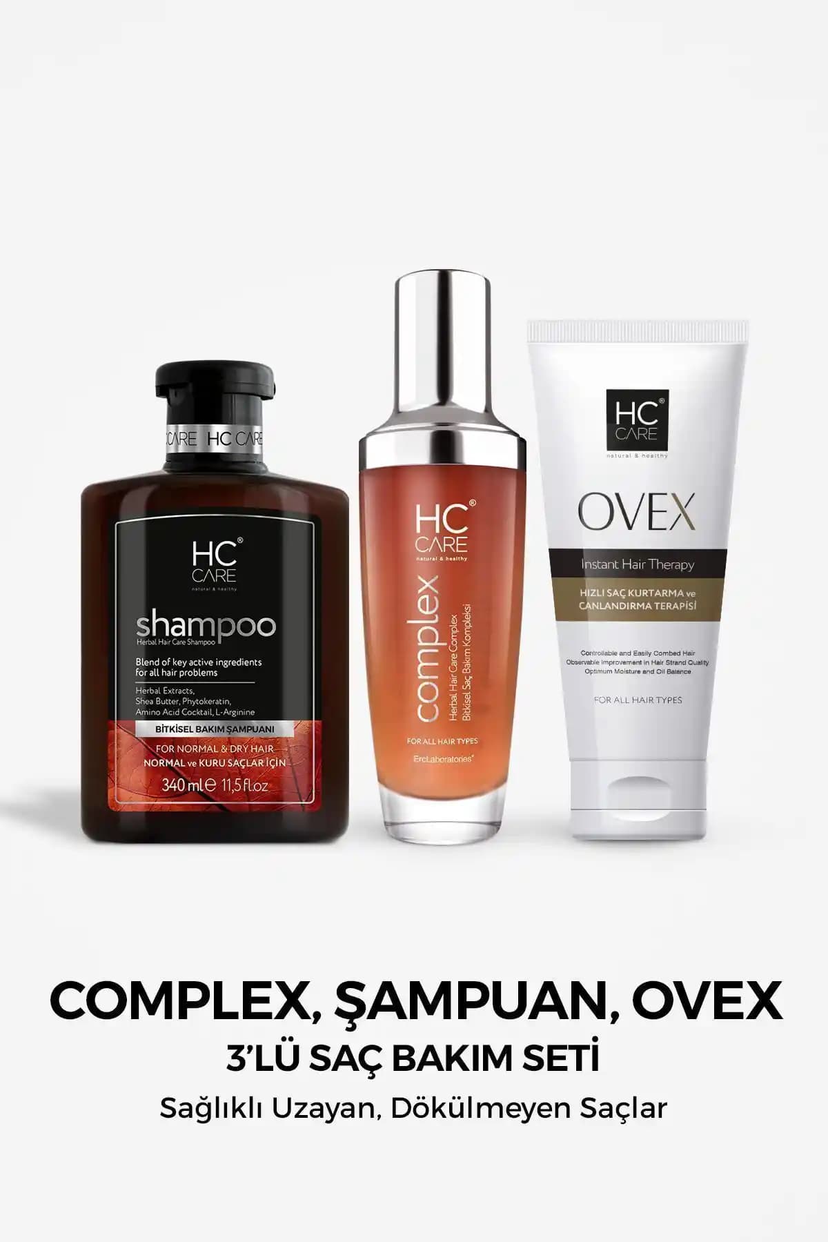 HC Care Complex ve HC Care Ovex Karşılaştırması Saç Sağlığı ve Bakımı İçin Hangi Ürün Daha Uygun?