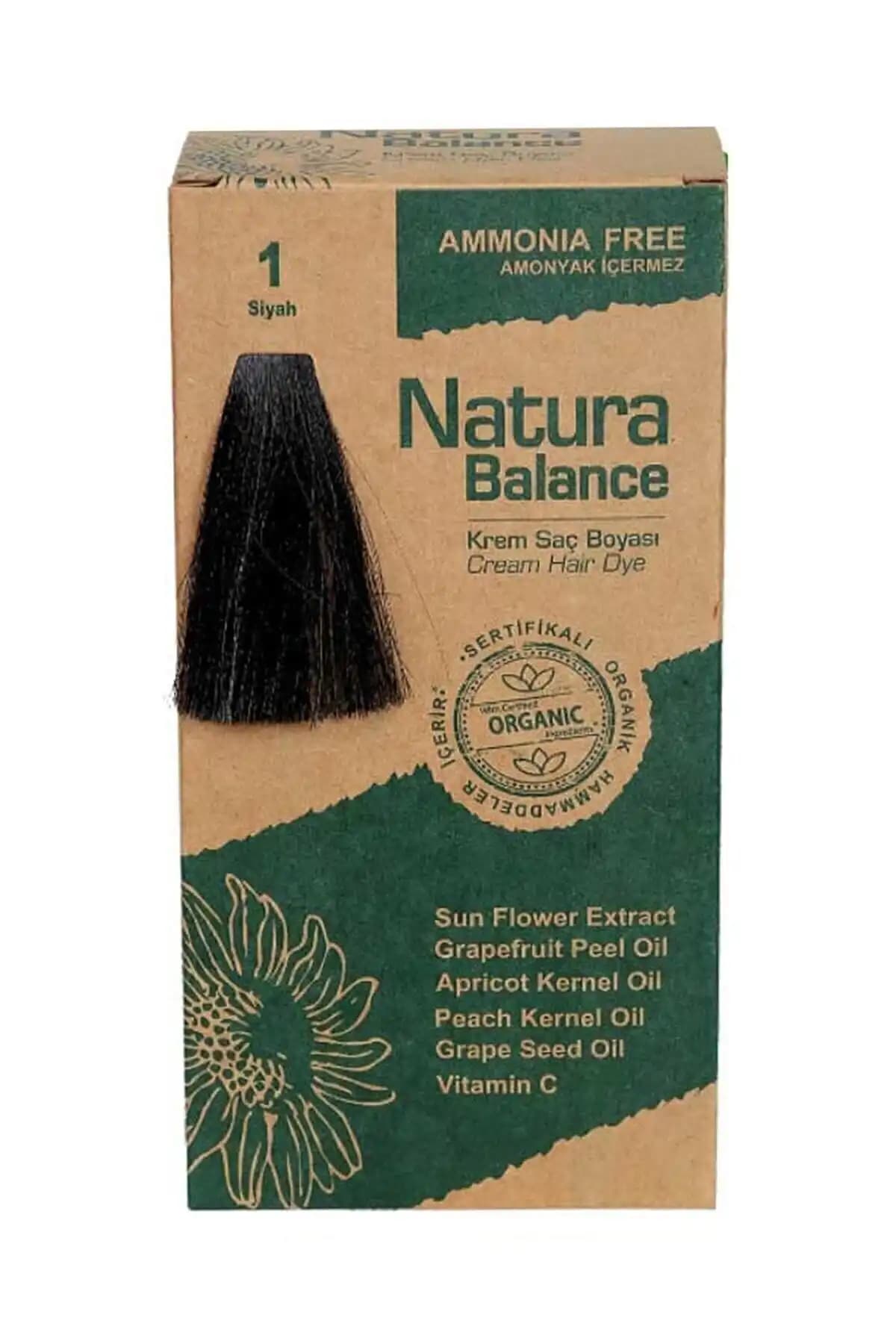 NATURABALANCE Organik Saç Boyaları Karşılaştırması Siyah ve Koyu Kahve Seçenekleri 1