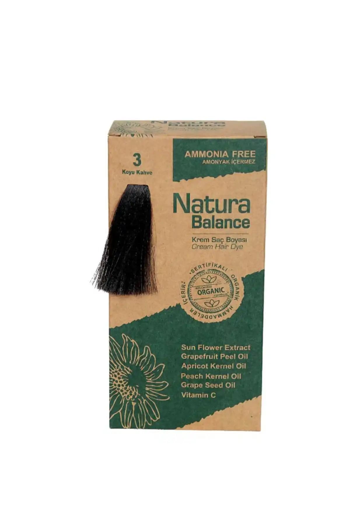 NATURABALANCE Organik Saç Boyaları Karşılaştırması Siyah ve Koyu Kahve Seçenekleri 2