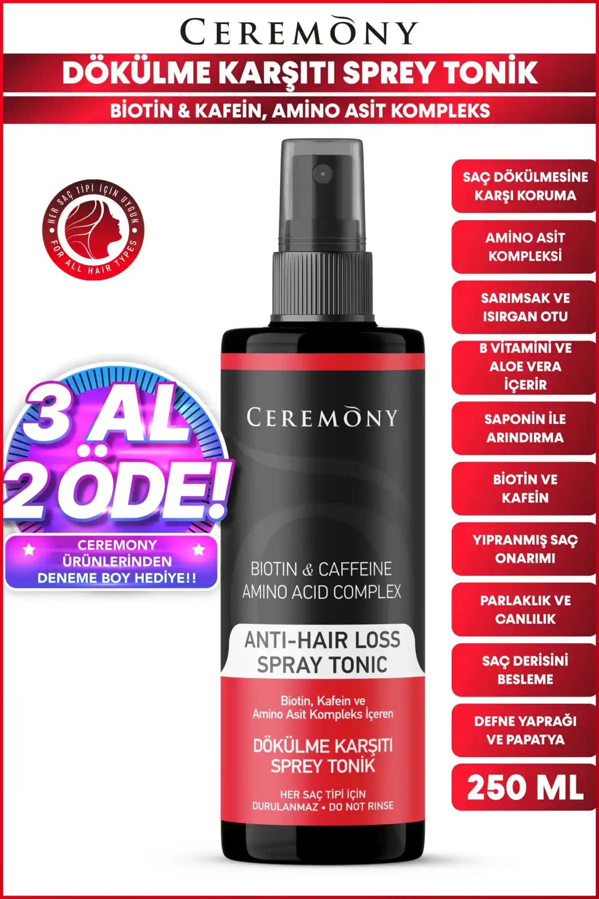 Saç Dökülmesine Karşı Etkili Ürünlerin Karşılaştırması: Ceremony Biotin & Kafein ve ISANA Tonik