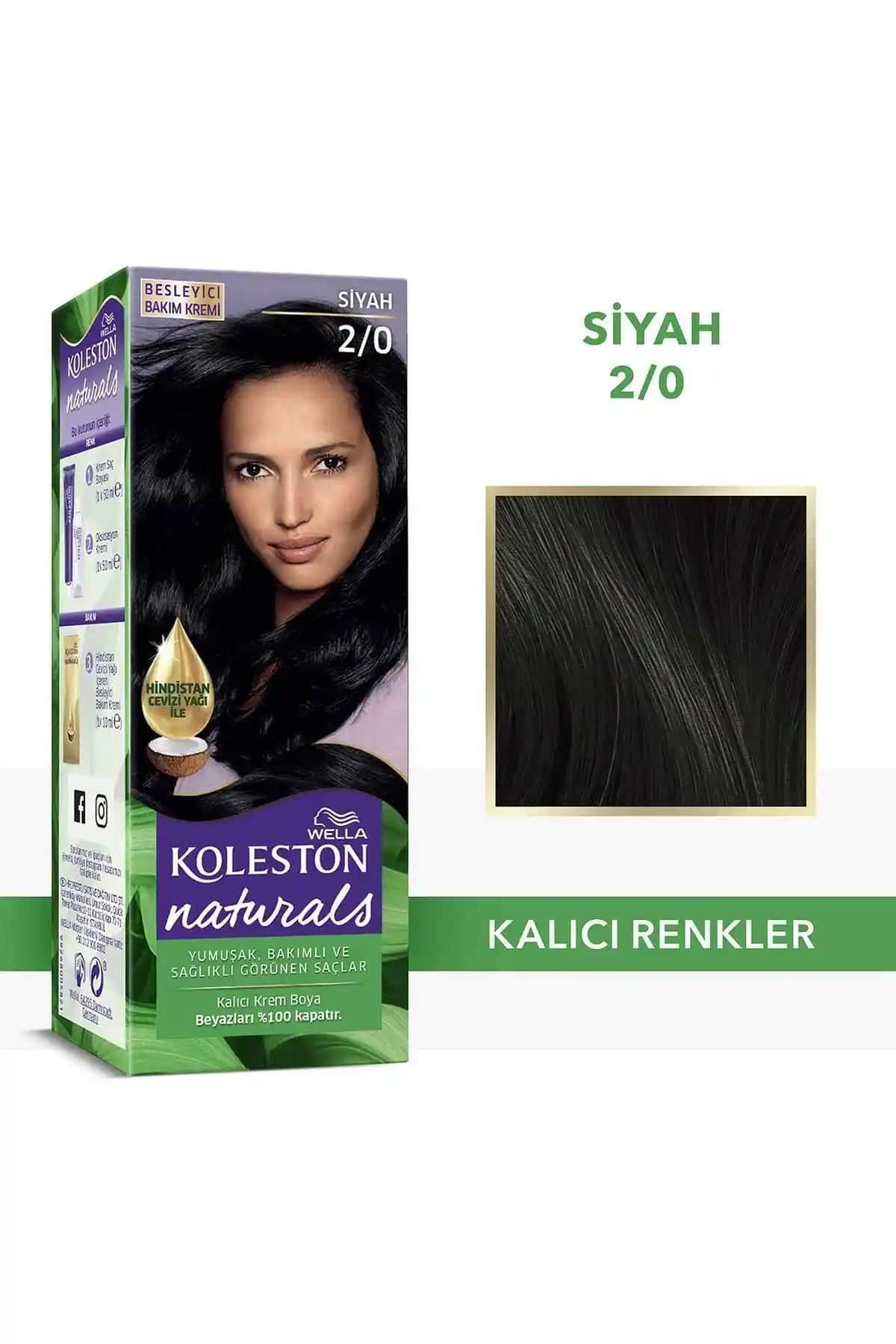 Wella Koleston Naturals Saç Boyası Karşılaştırması: Siyah ve Altın Kestane Tonları Analizi