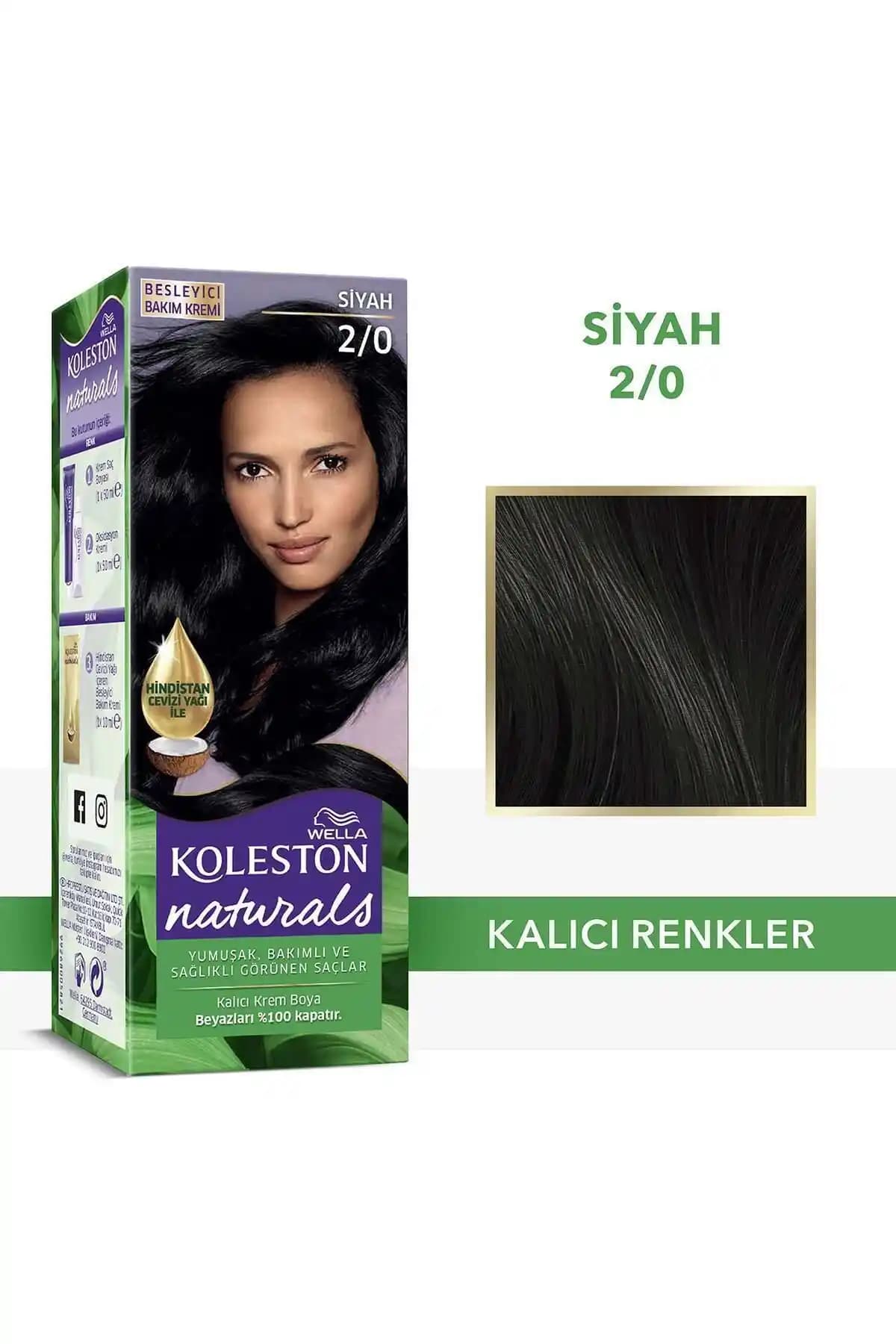 Wella Koleston Naturals Saç Boyası Karşılaştırması: Siyah ve Altın Kestane Tonları Analizi