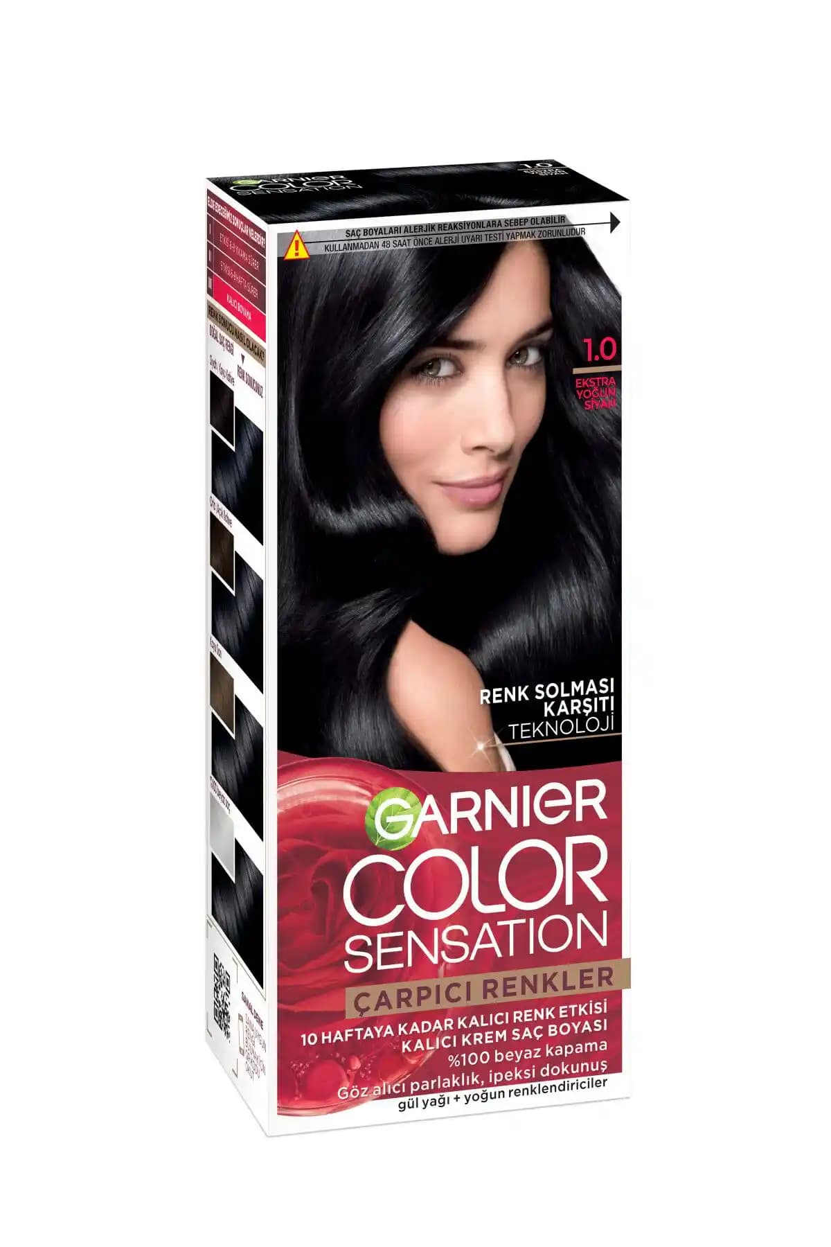 Garnier Saç Boyası 1.0 ve Palette Göz Alıcı Renkler 1-0 Siyah Ürünlerinin Karşılaştırması ve Özellikleri