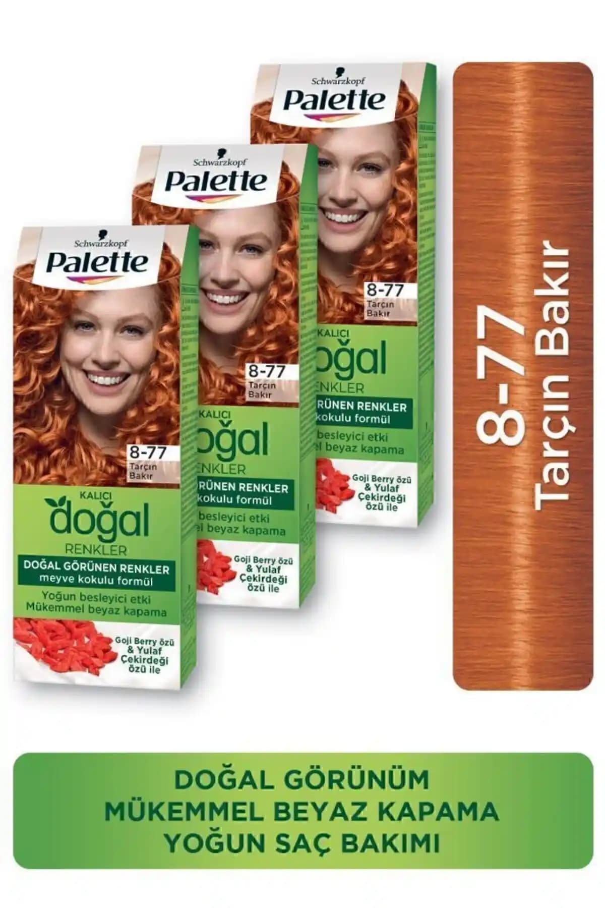 Palette 8-77 Tarçın Bakır ve 9-7 Doğal Açık Bakır Karşılaştırması: Özellikleri ve Kullanıcı Yorumları