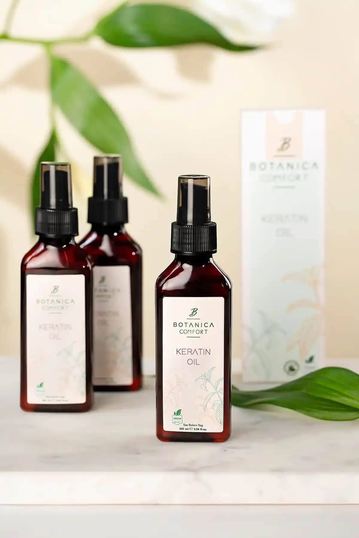 Yıpranmış Saçlar İçin Keratin Yağı Karşılaştırması: Botanica Comfort ve Procsin Magic Mix