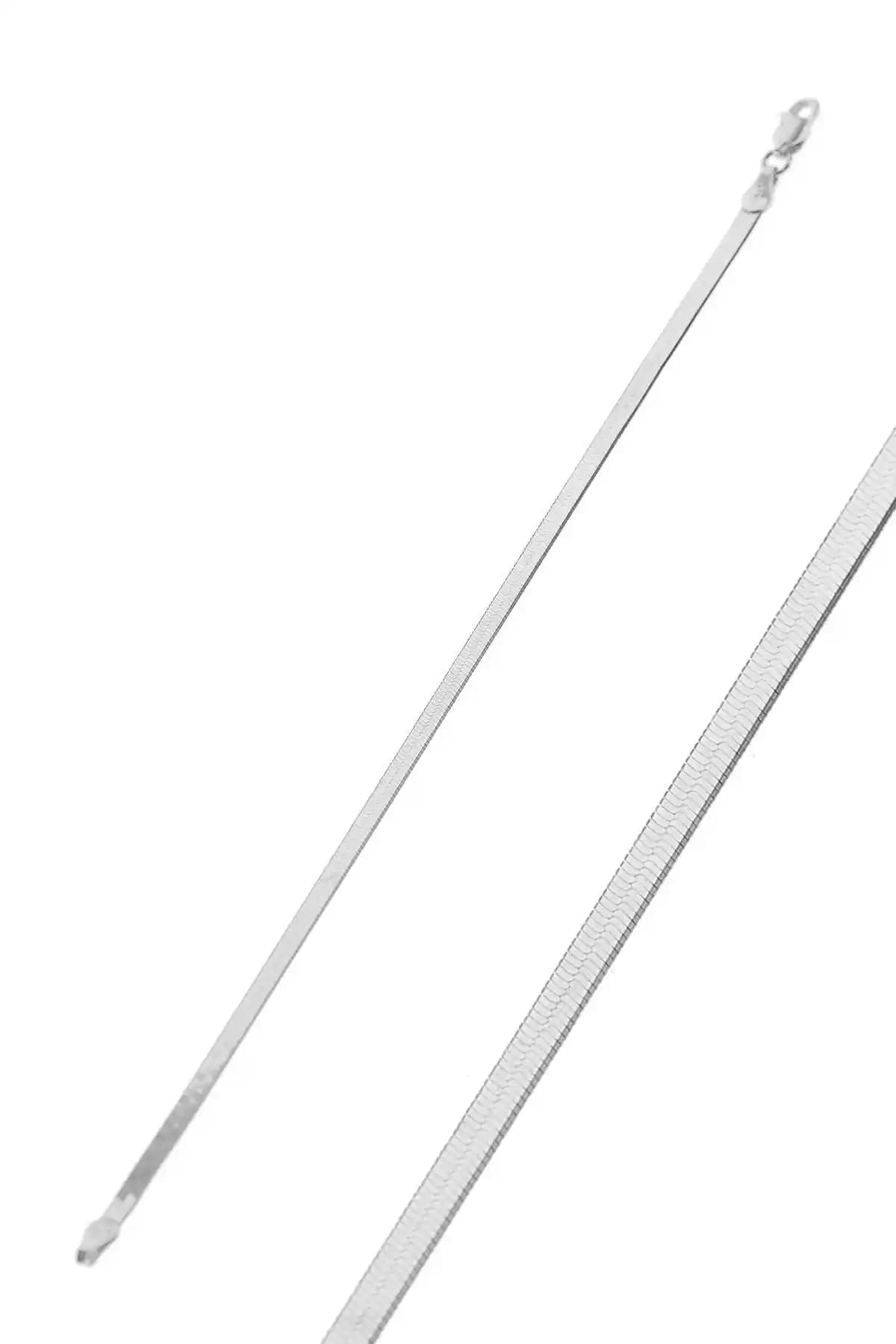 Söğütlü Silver İtalyan Tasarımı Gümüş Yassı Bileklik - Modern ve Zarif Takı Seçeneği