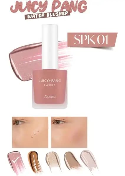 Cream Co. Allık Ruj Göz Farı ve MISSHA Juicy-Pang Water Blusher Karşılaştırması 2