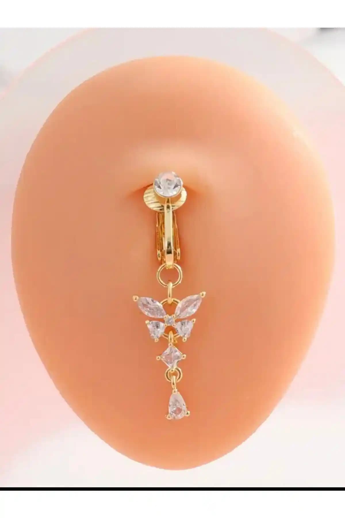 Arescollection Sahte Göbek Piercingleri Karşılaştırması: Klipsli ve Sallantılı Modeller