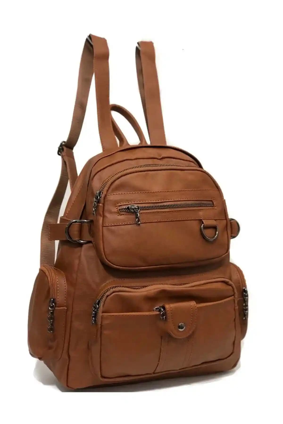 Eliza Çok Gözlü Kadın Sırt Çantası: Şık ve Dayanıklı Yazlık Moda Aksesuarı