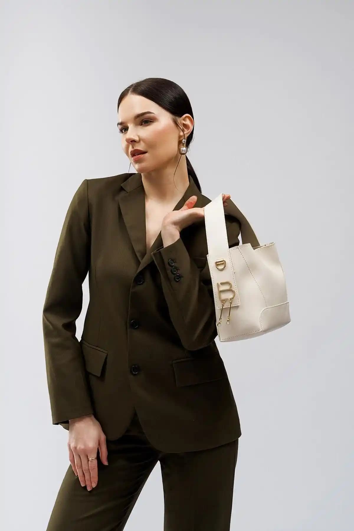 Lucky Bees İç Cüzdanlı Kadın El ve Omuz Çantası - Şık ve Çok Yönlü Günlük Aksesuar