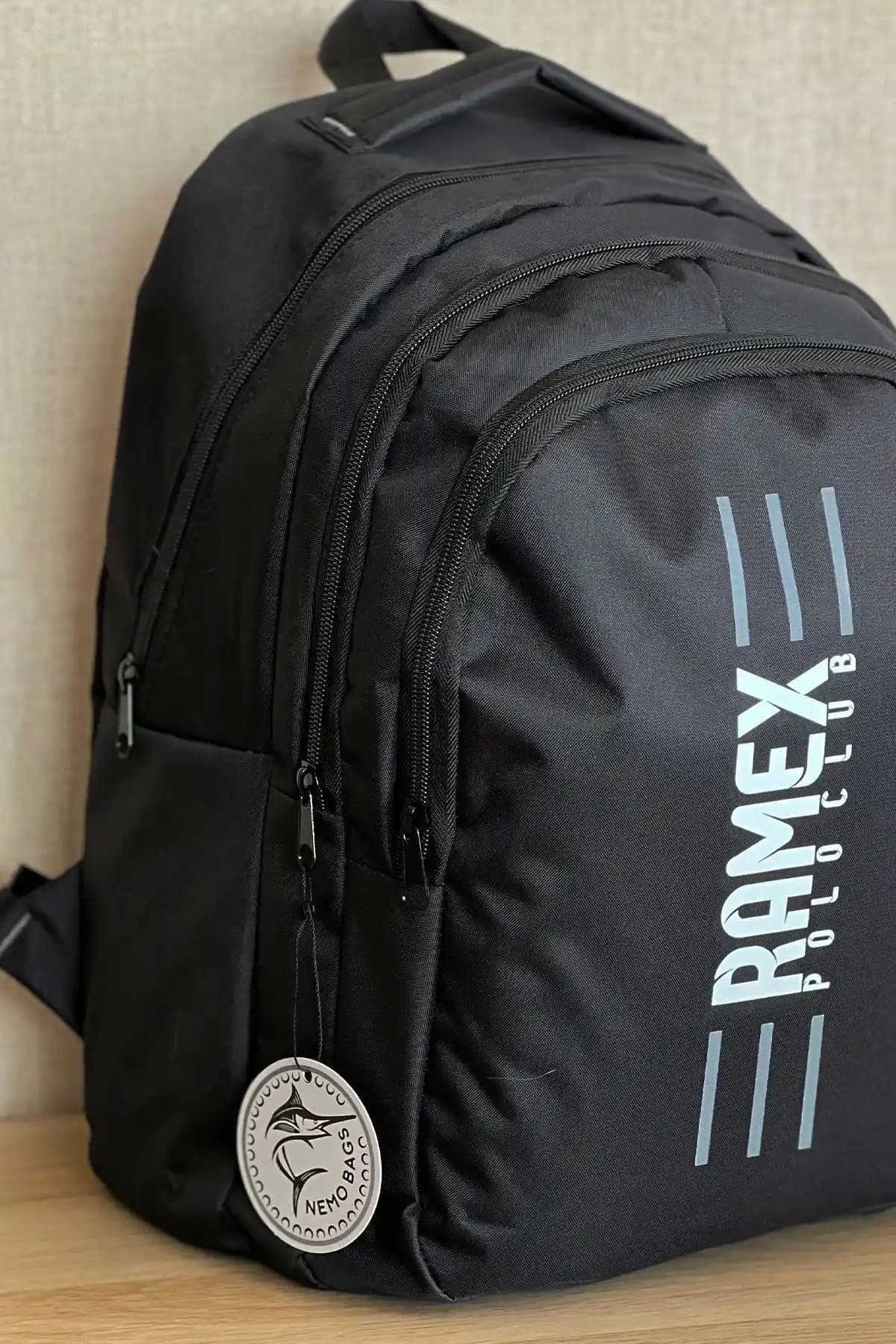 NEMO GROUP Unisex Siyah Büyük Boy Su Geçirmez Kumaş Laptop ve Okul Çantası İncelemesi