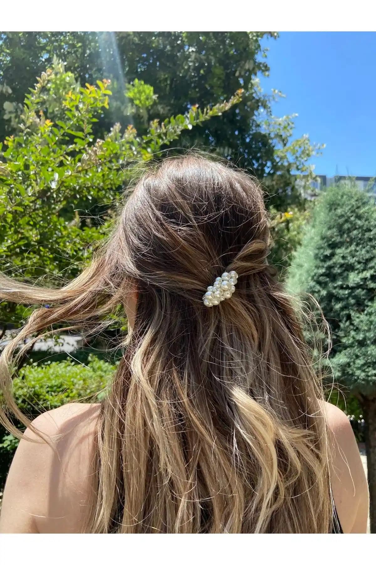 Pearly Handmade İnci Mini Tarak Toka: Zarif ve Şık Saç Aksesuarı