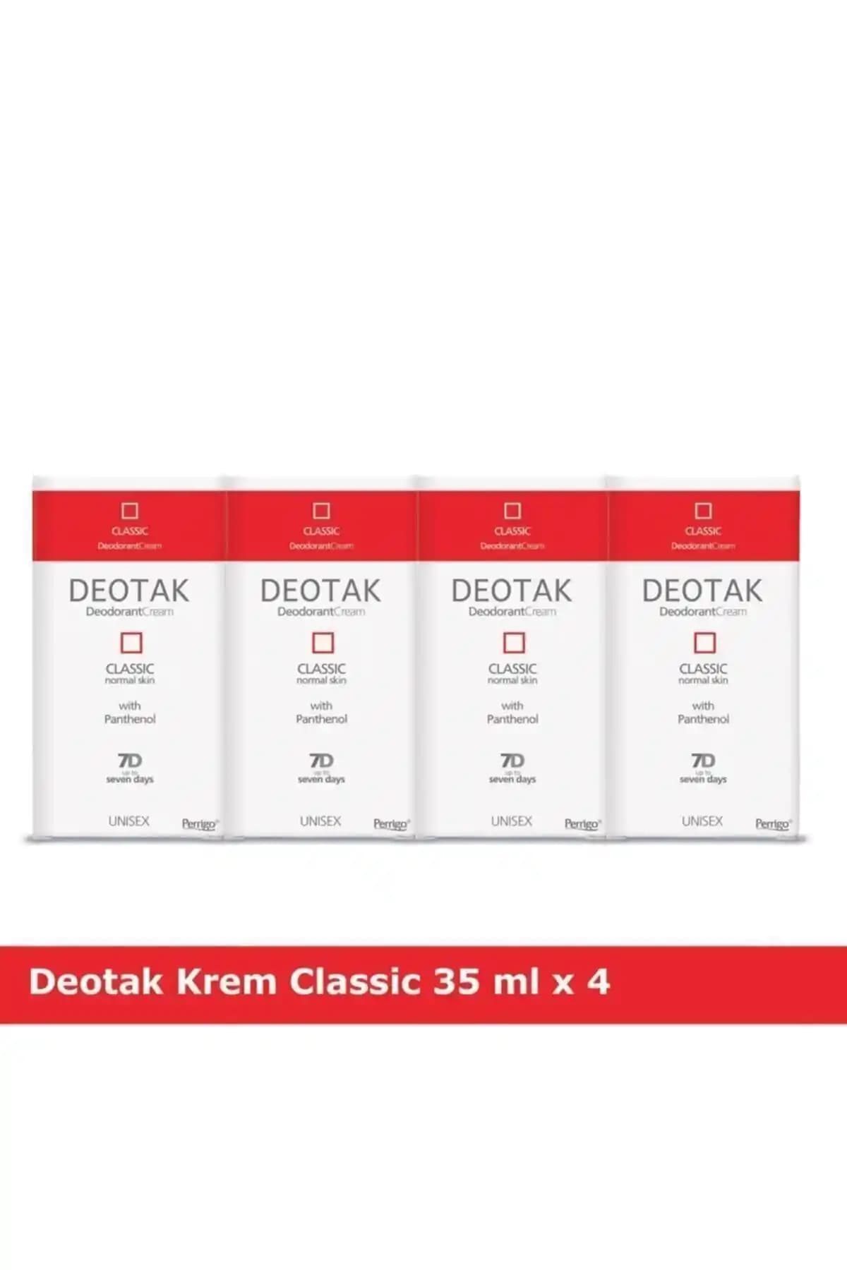 Deotak Krem Deodorant Classic: Modern Yaşam İçin Etkili Koruma Sağlıyor