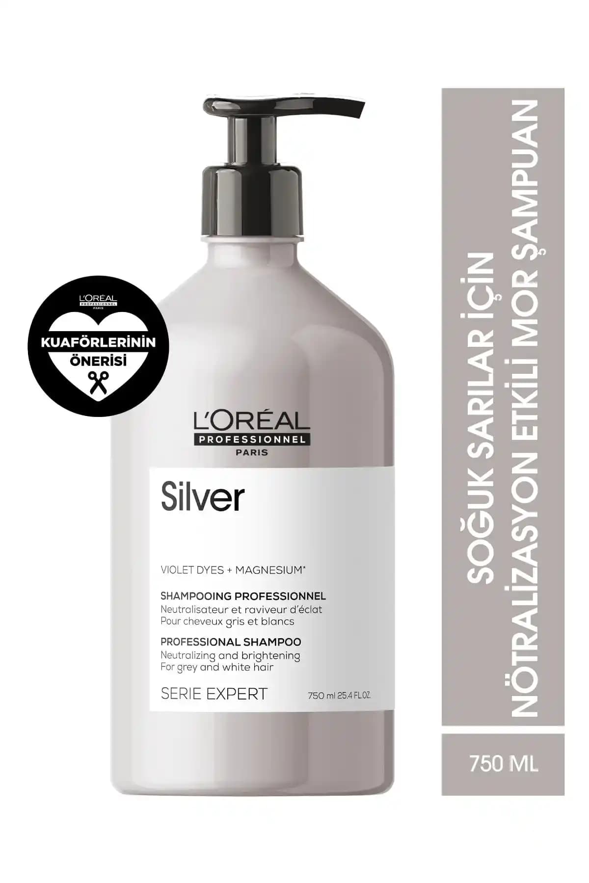 L'oreal Professionnel Serie Expert Silver Şampuan ile Soğuk Tonlar Elde Edin