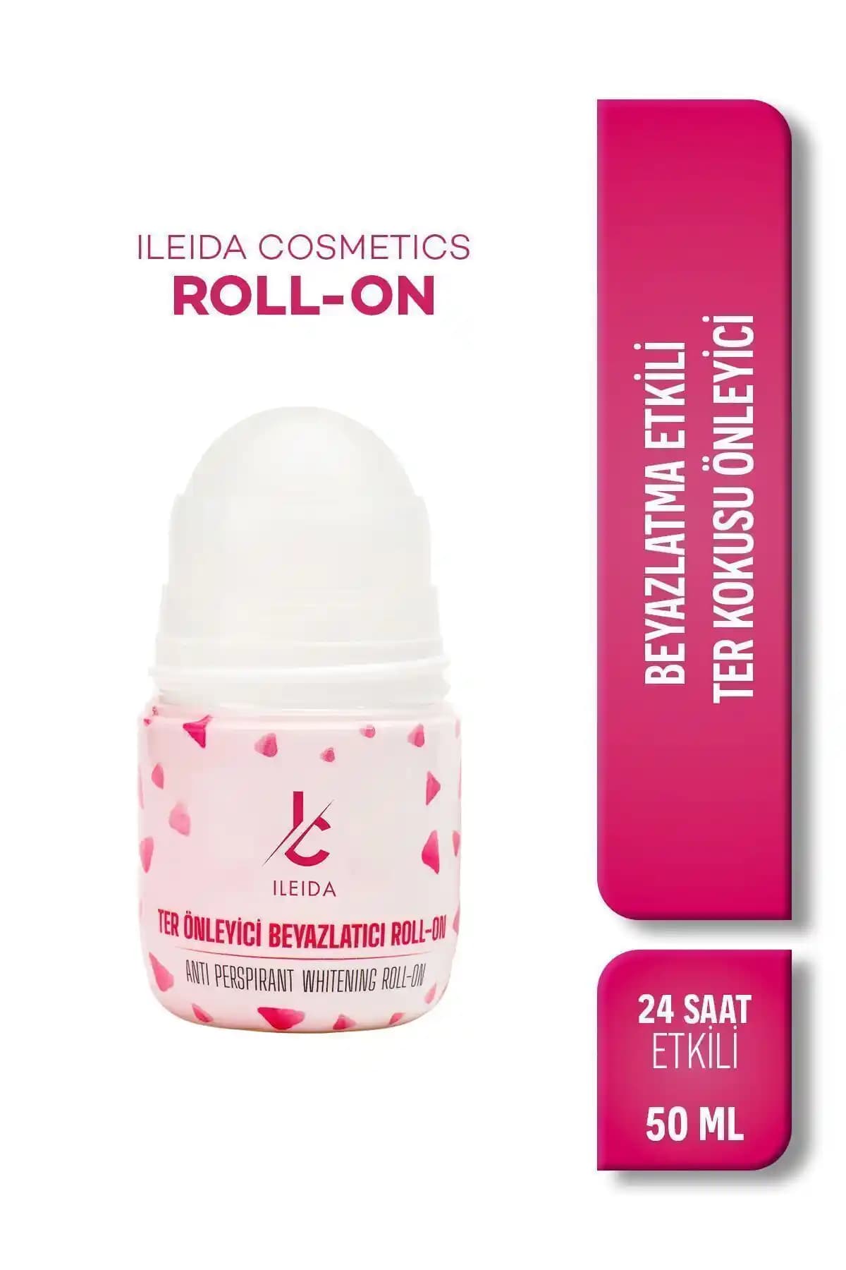 İLEİDA Ter Önleyici Beyazlatıcı Roll-On: Ferahlık ve Etkili Kontrol Sağlıyor