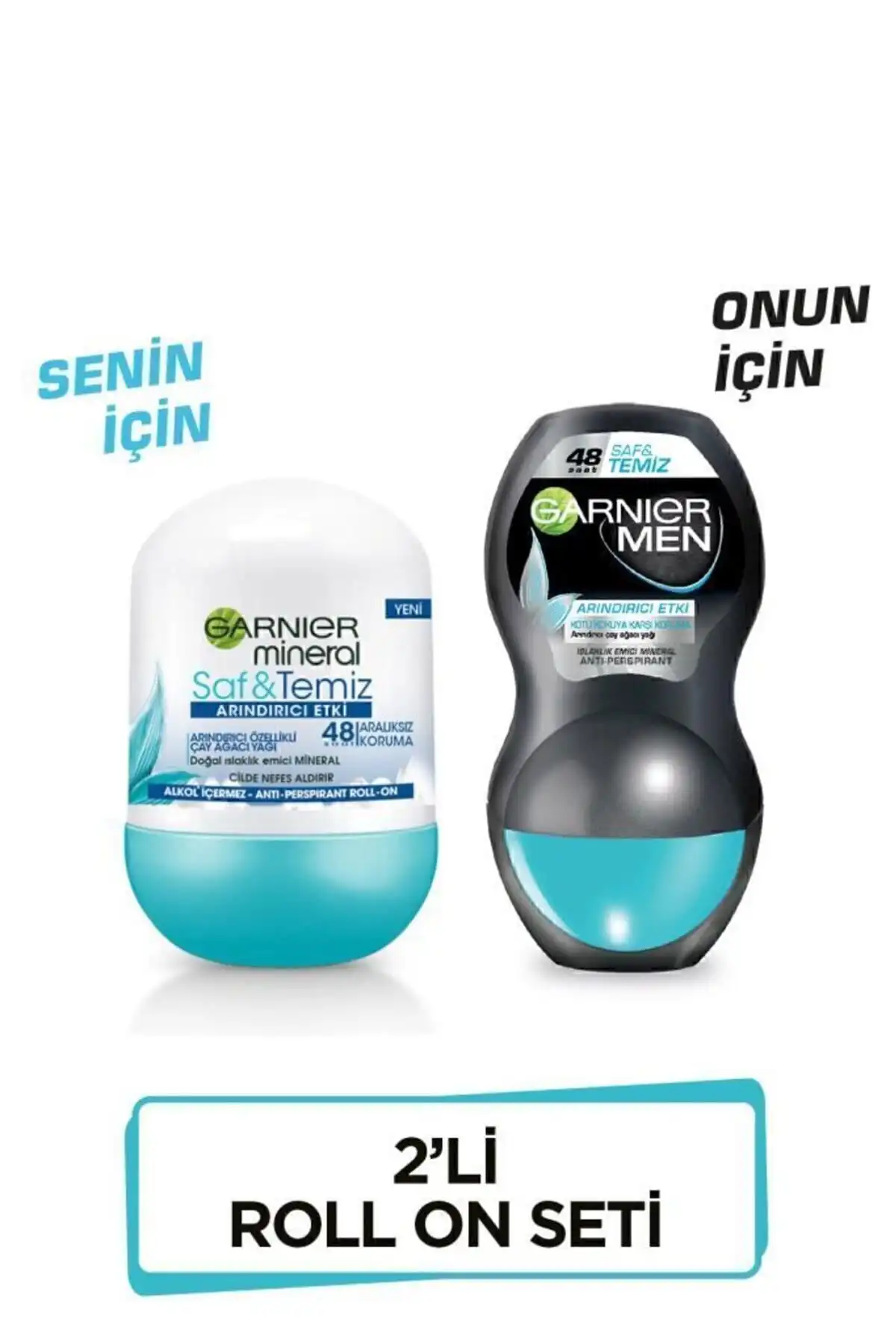 Garnier Mineral Kadın ve Erkek Roll-on: Uzun Süreli Koruma ve Ferahlık Sağlıyor