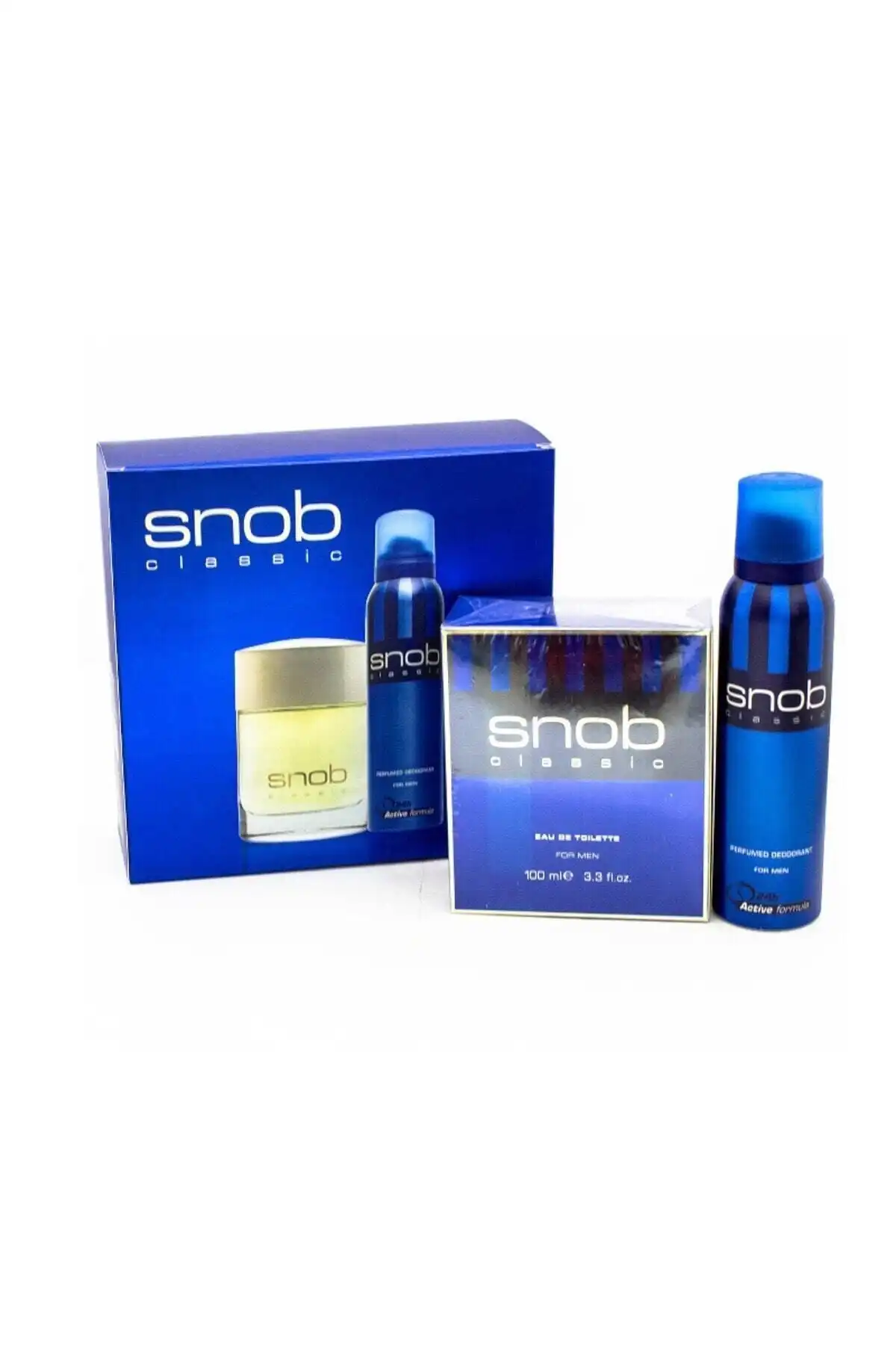 Snob Parfüm Seti: Kaliteli Erkek Parfümü ve Deodorantı ile Tarzınızı Tamamlayın