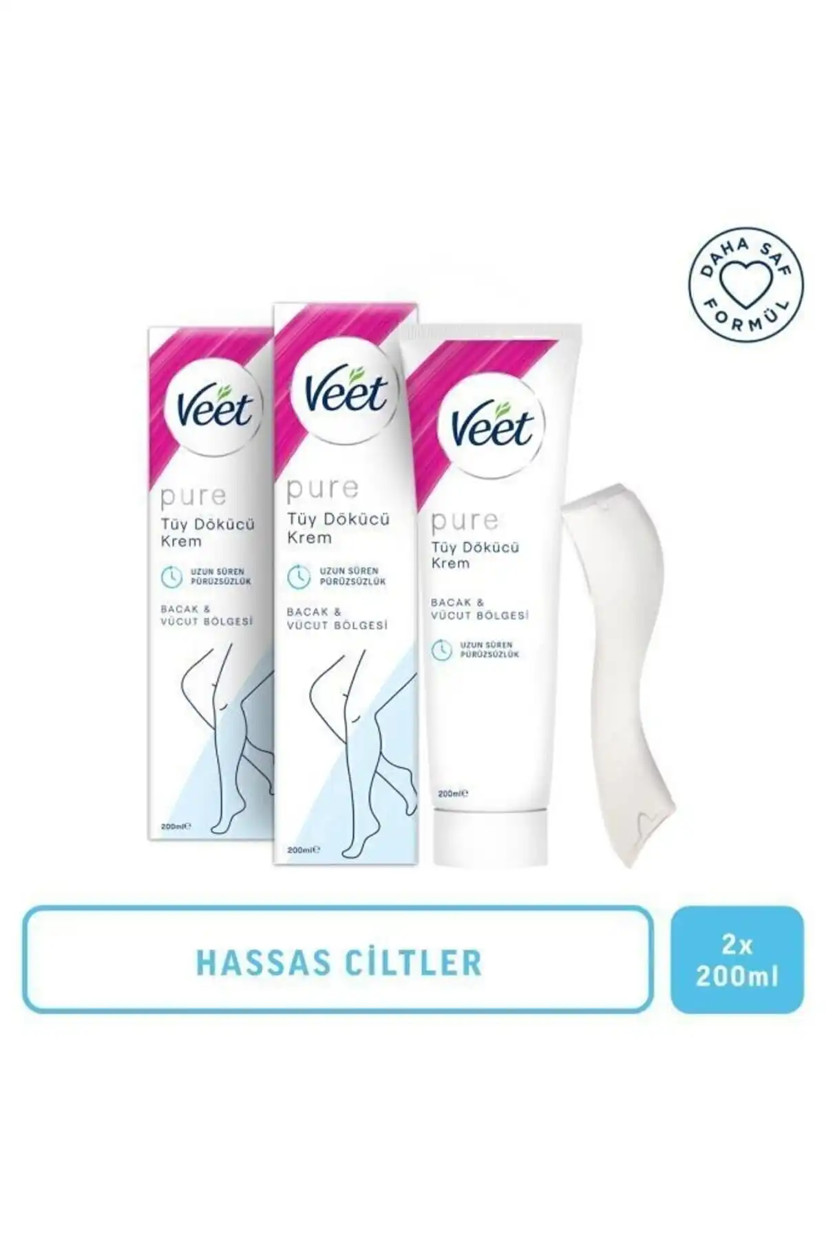 Veet Pure Tüy Dökücü Krem: Hassas Ciltler İçin Geliştirilmiş Etkili Çözüm