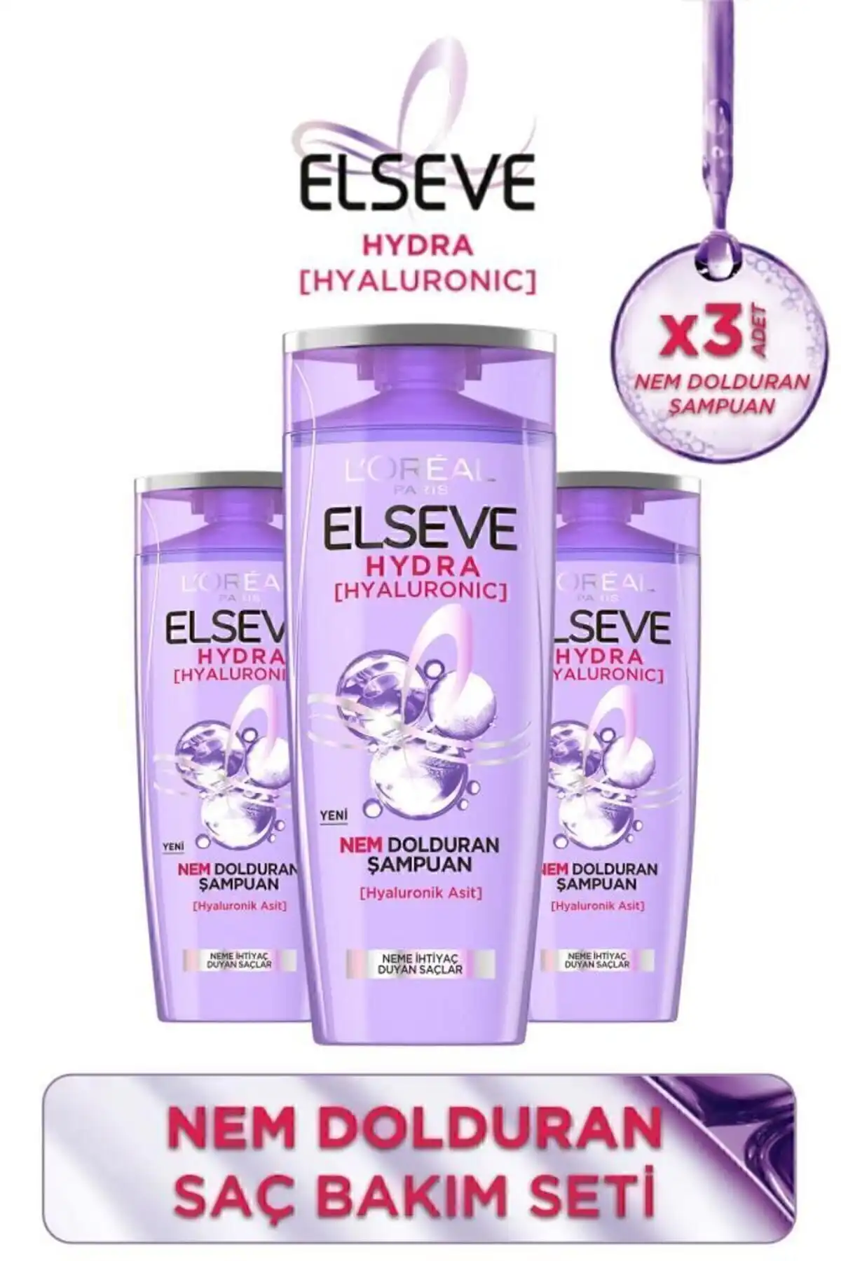 Elseve Hydra Nem Dolduran Şampuan: Kuru Saçlar için Etkili Çözüm