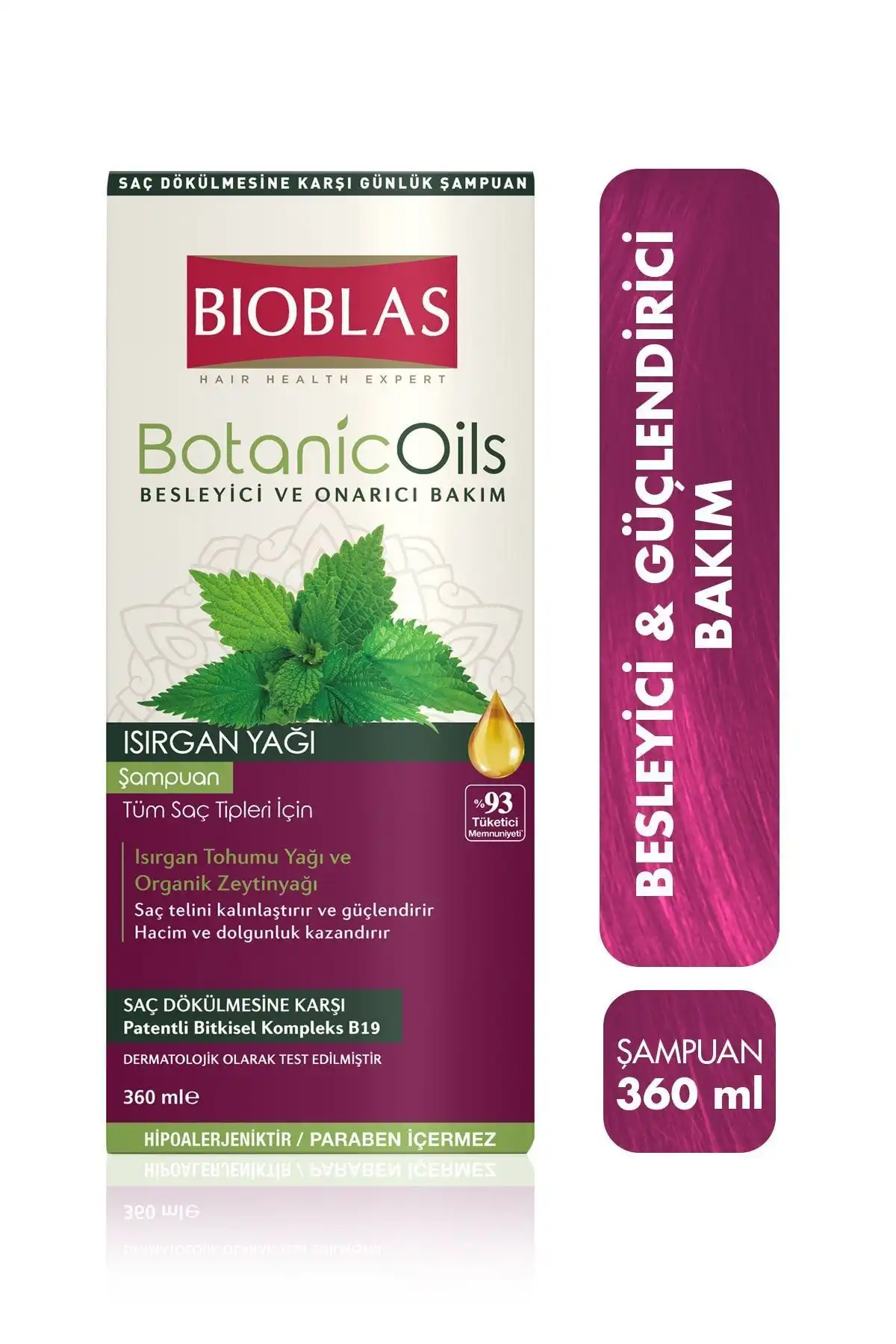 Bioblas Botanic Oils Isırgan Yağlı Şampuan: Doğal Saç Bakım Ürünü İnceleme
