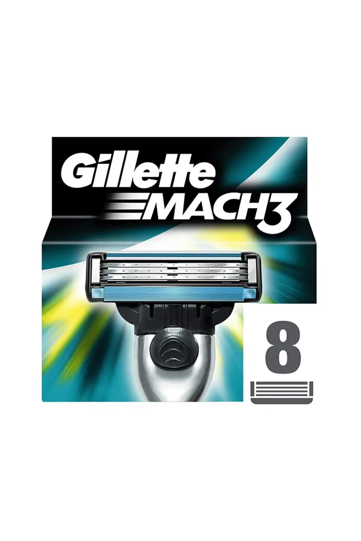 Gillette Mach3 Yedek 8’li ile Konforlu ve Etkili Tıraş Deneyimi