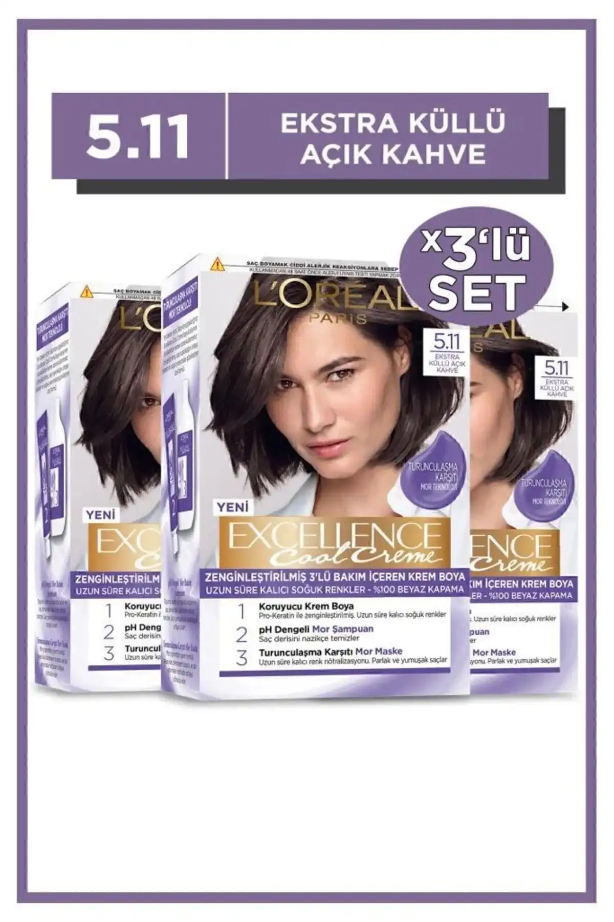 L'Oreal Paris Excellence Cool Creme Saç Boyası: Doğal ve Sağlıklı Renk Deneyimi