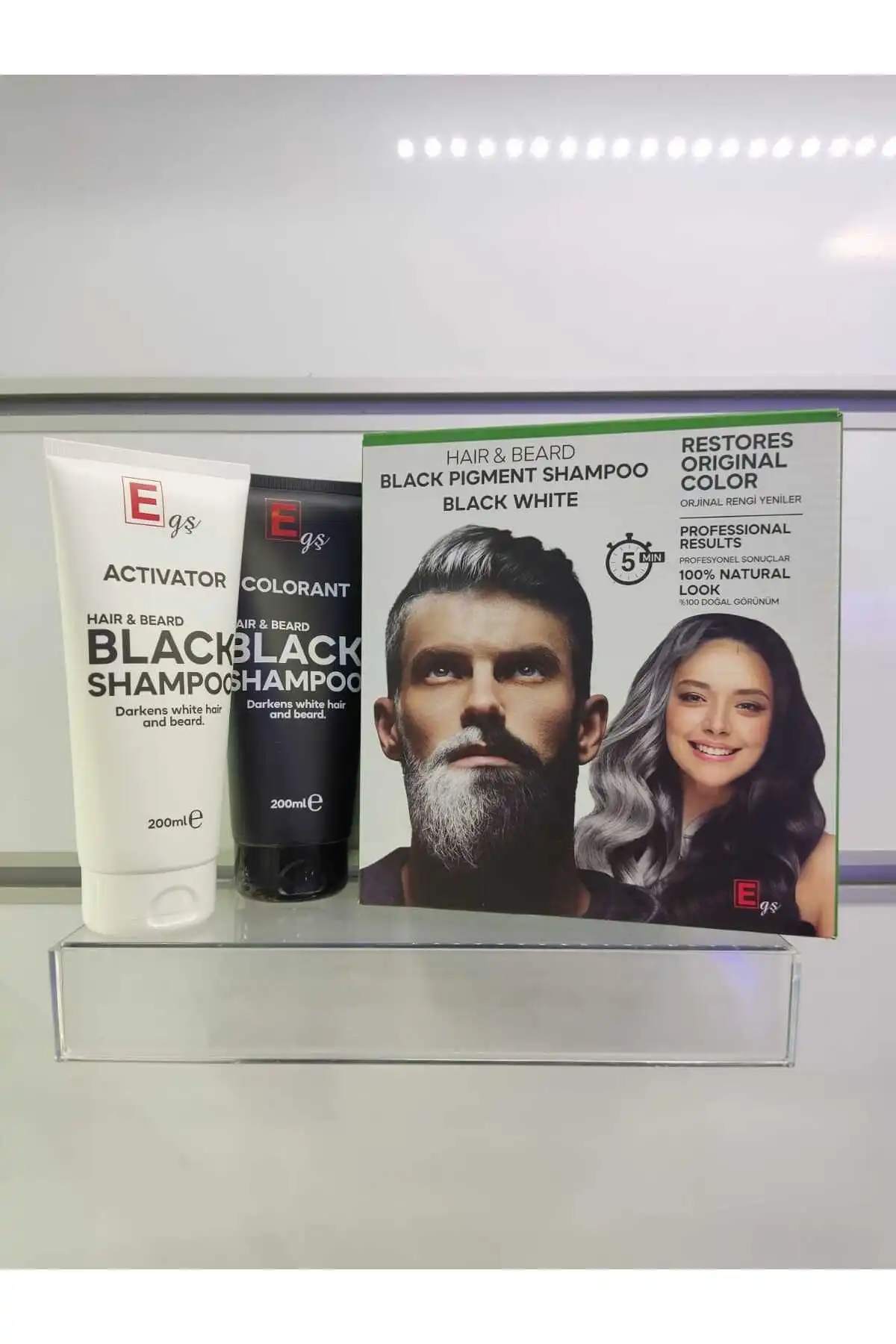 EGŞ COSMETİCS Saç ve Sakal Siyahlaştırıcı Şampuan: Doğal Renk Yenileme Çözümleri