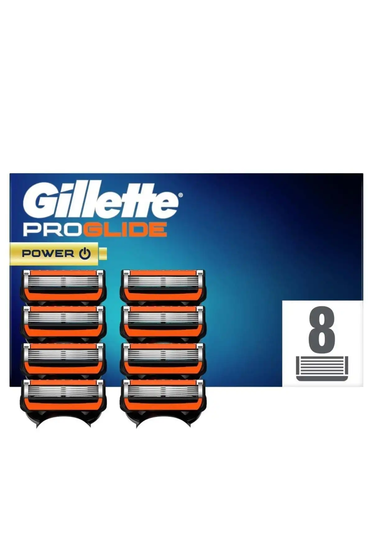 Gillette Fusion Proglide Power 8'li Yedek Tıraş Bıçağı İncelemesi ve Özellikleri