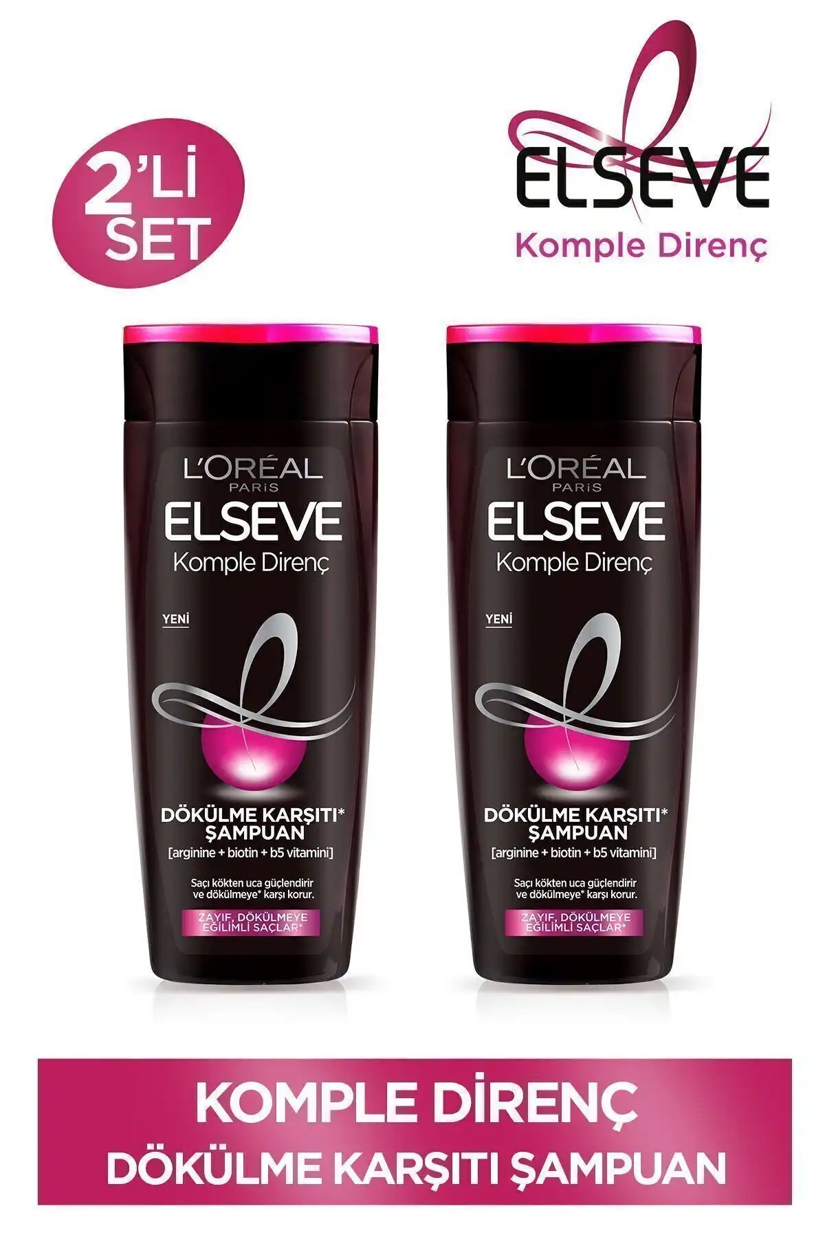 Elseve Komple Direnç Dökülme Karşıtı Şampuan: Güçlü ve Etkili Bakım