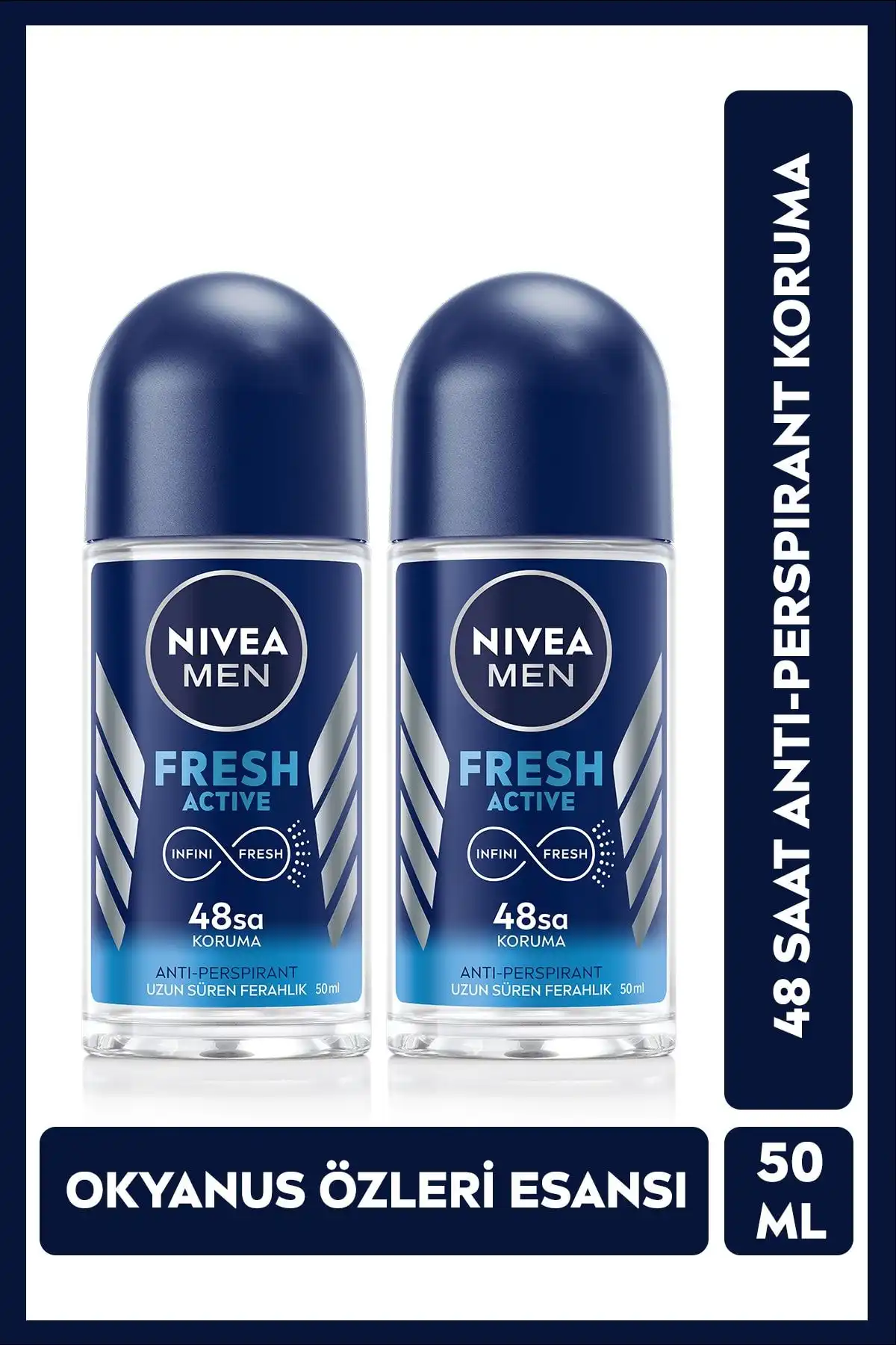 NIVEA Fresh Roll On Deodorant 50ml Erkekler İçin Ekonomik Avantaj Paketi İncelemesi