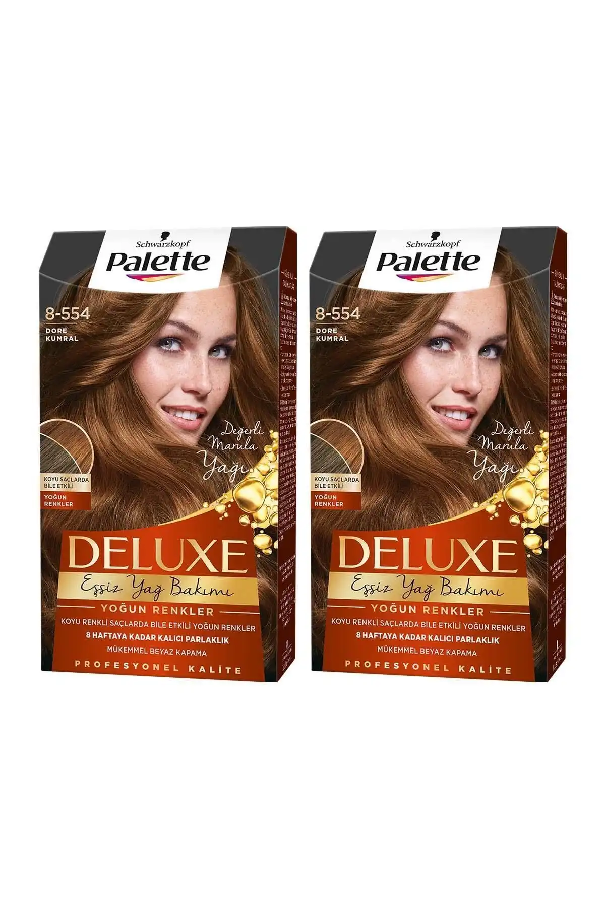 Palette Deluxe 8-554 Dore Kumral Saç Boyası İncelemesi ve Kullanıcı Yorumları