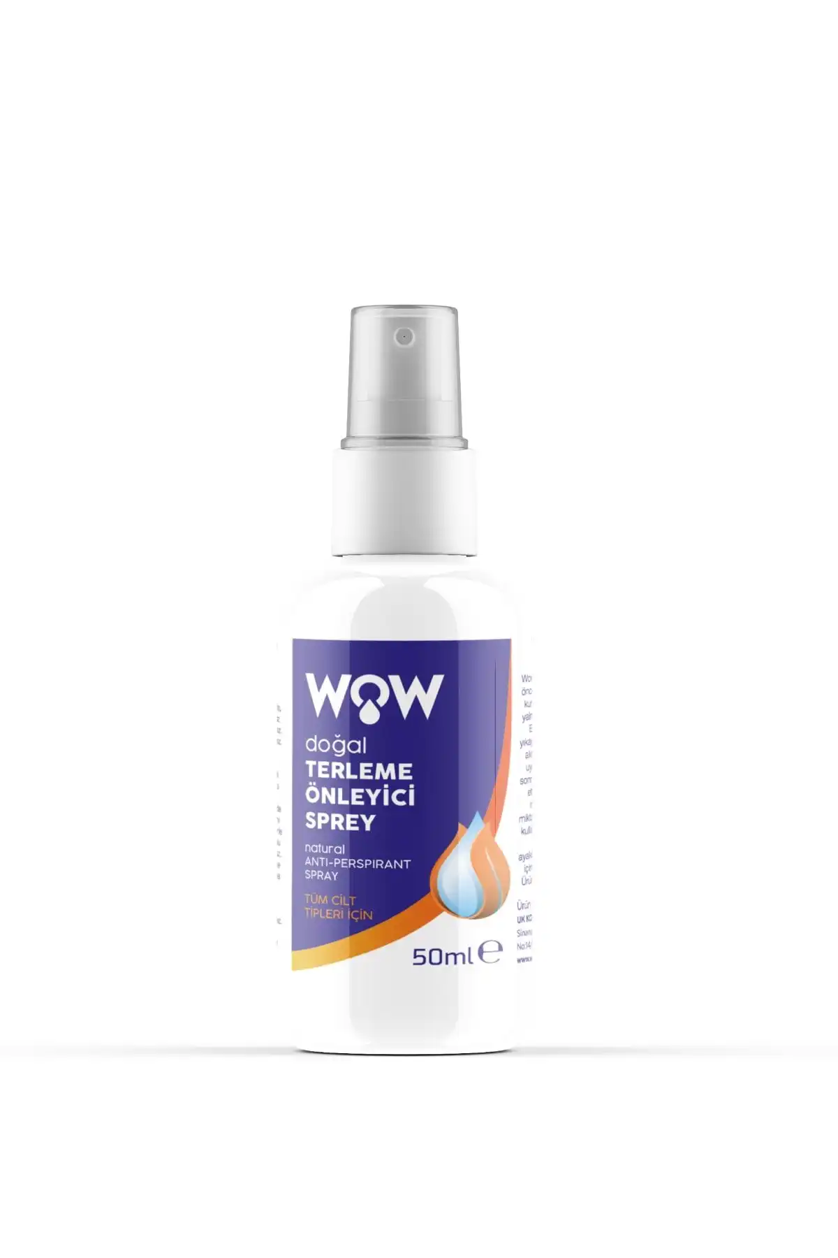 Wowhaircare El, Ayak ve Koltuk Altı Terleme Önleyici Sprey ile Terleme Kontrolü