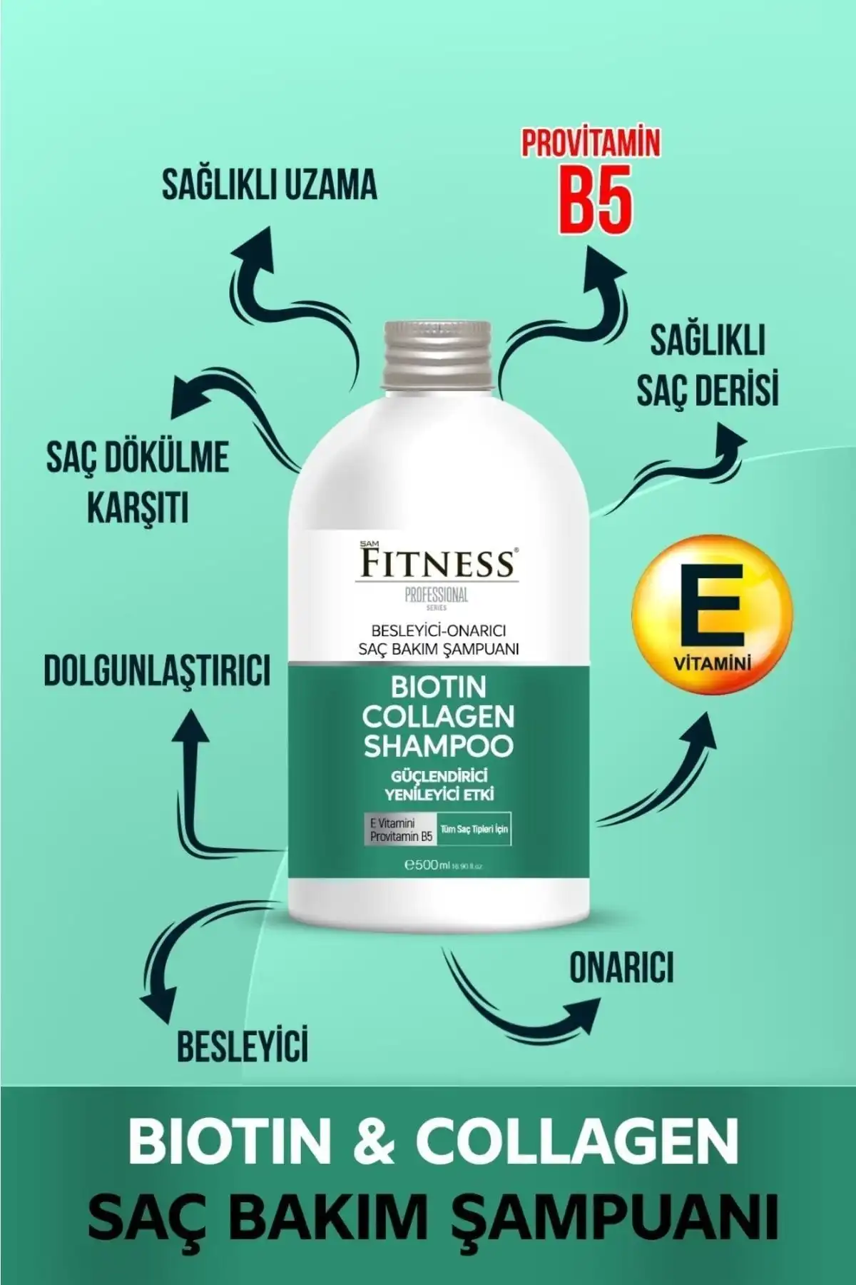 Fitness Professional Biotin Collagen Şampuan İncelemesi: Saç Bakımında Dikkat Çeken Ürün