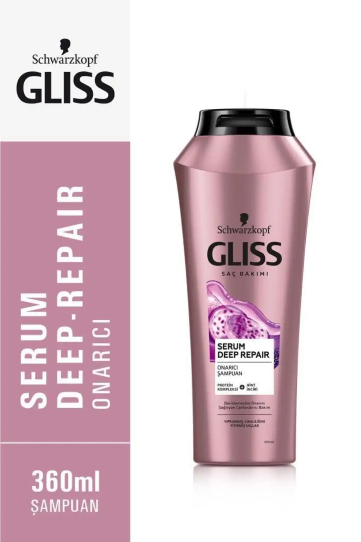 Gliss Serum Deep Repair Onarıcı Şampuan: Yıpranmış Saçlar için Etkili Çözüm