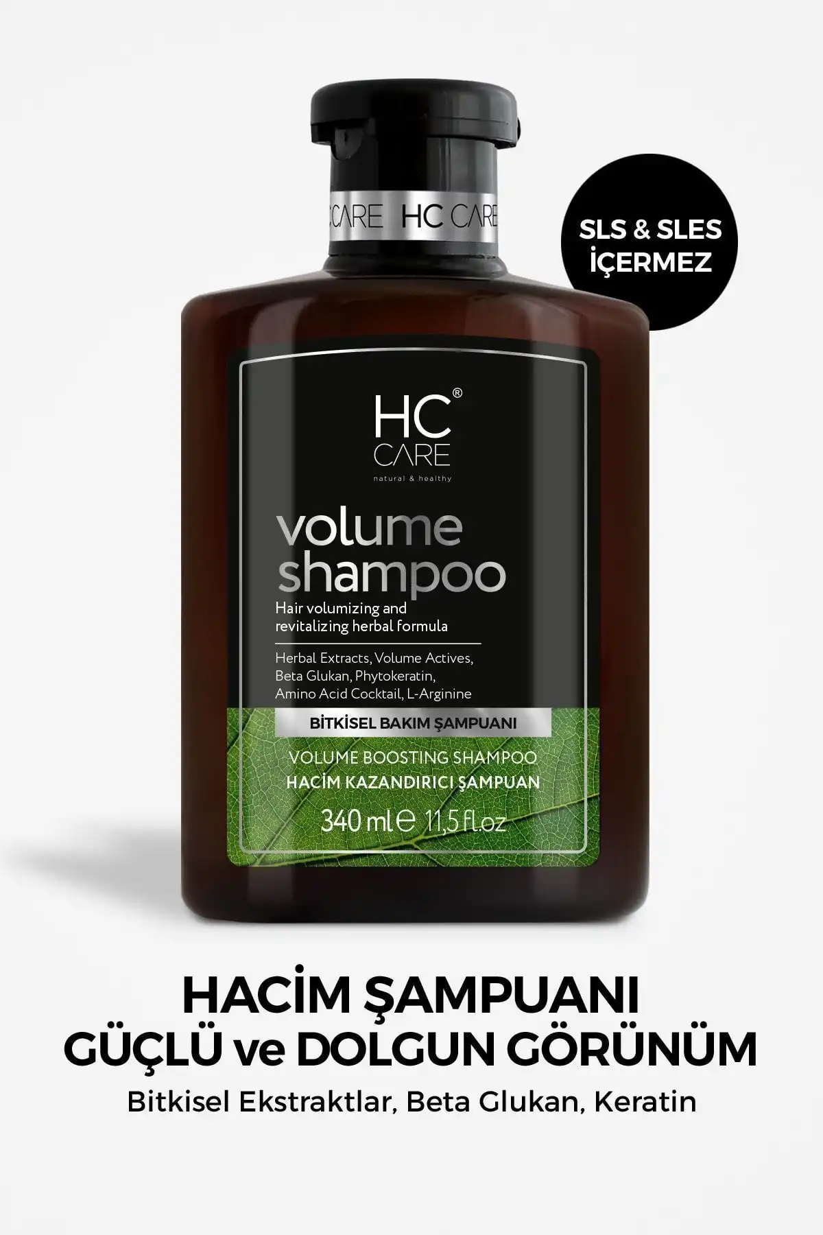 HC Care Hacim Şampuanı: İnce Telli Saçlar İçin Doğal Hacim Artırıcı
